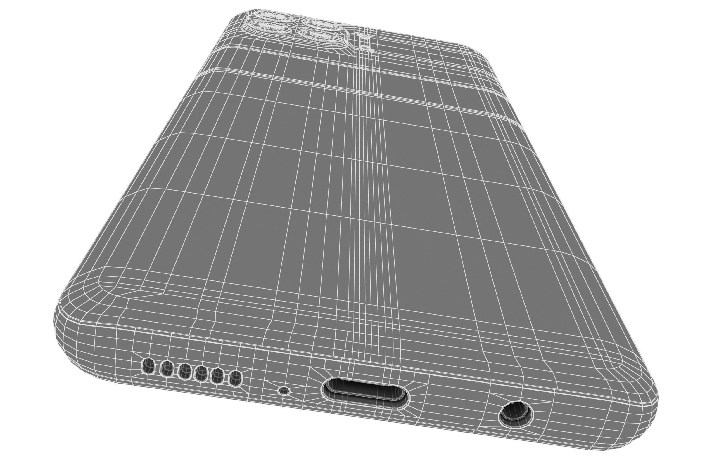 Motorola Moto G Fast And One 5G 3D model_24