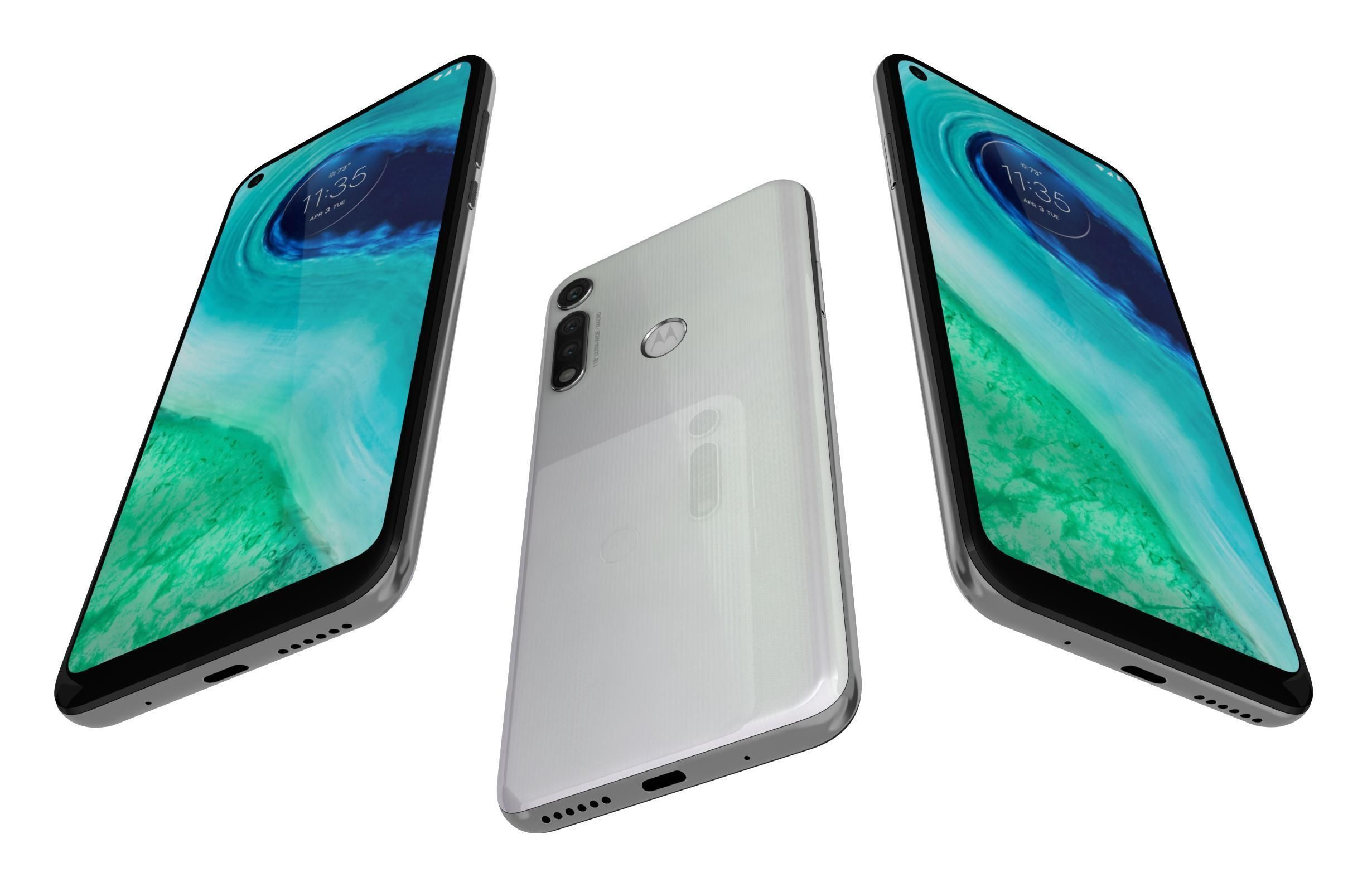 Motorola Moto G Fast And One 5G 3D model_28