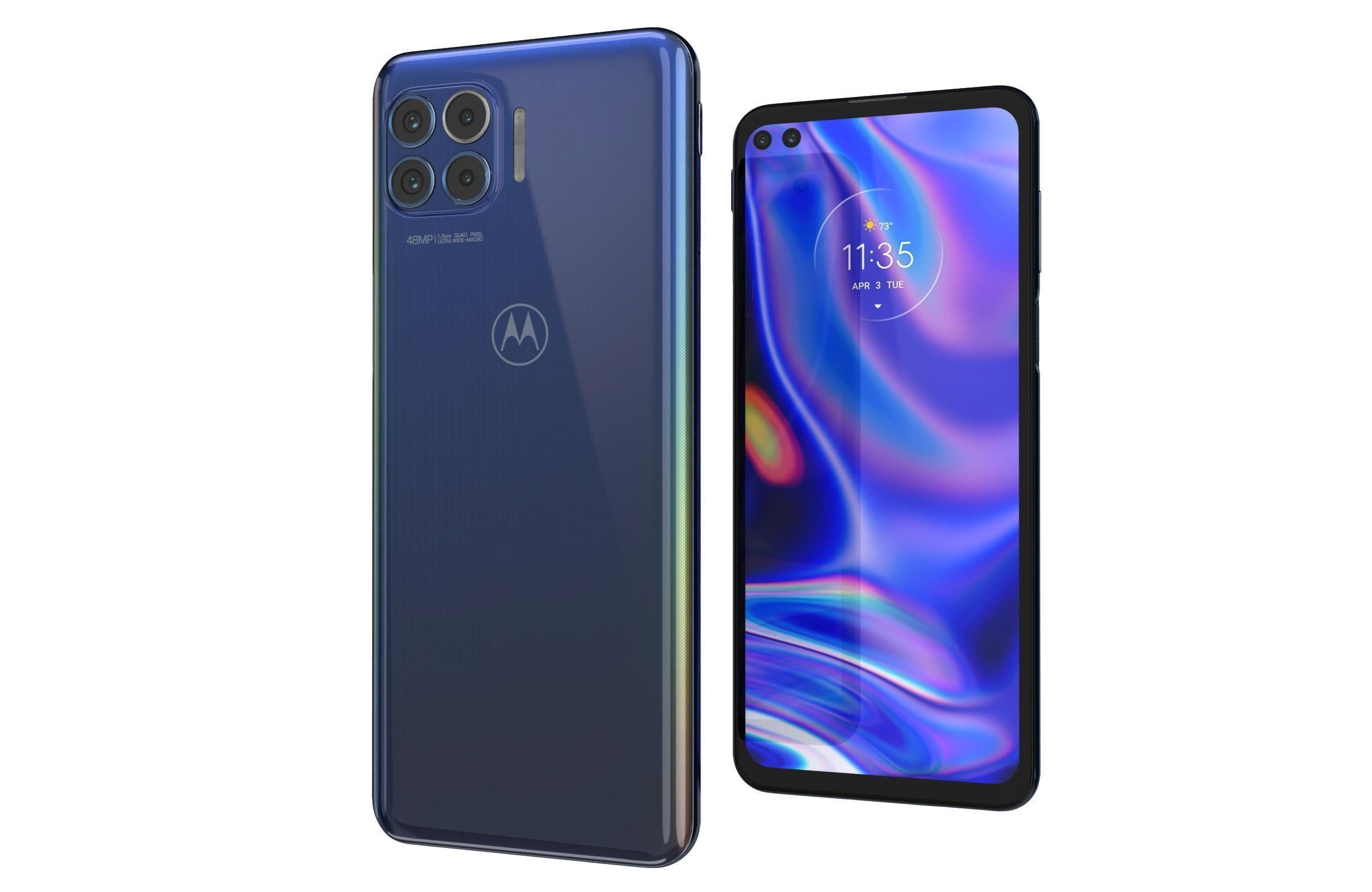 Motorola Moto G Fast And One 5G 3D model_40