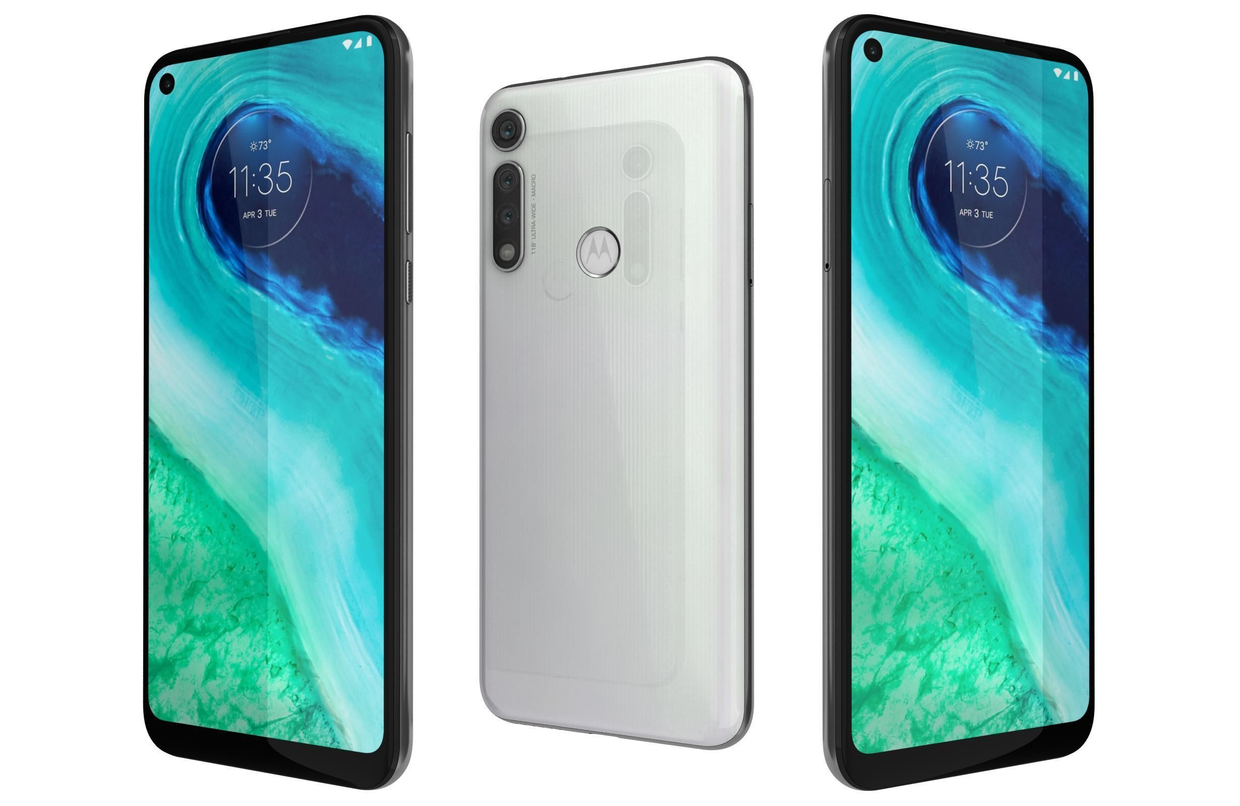 Motorola Moto G Fast And One 5G 3D model_1