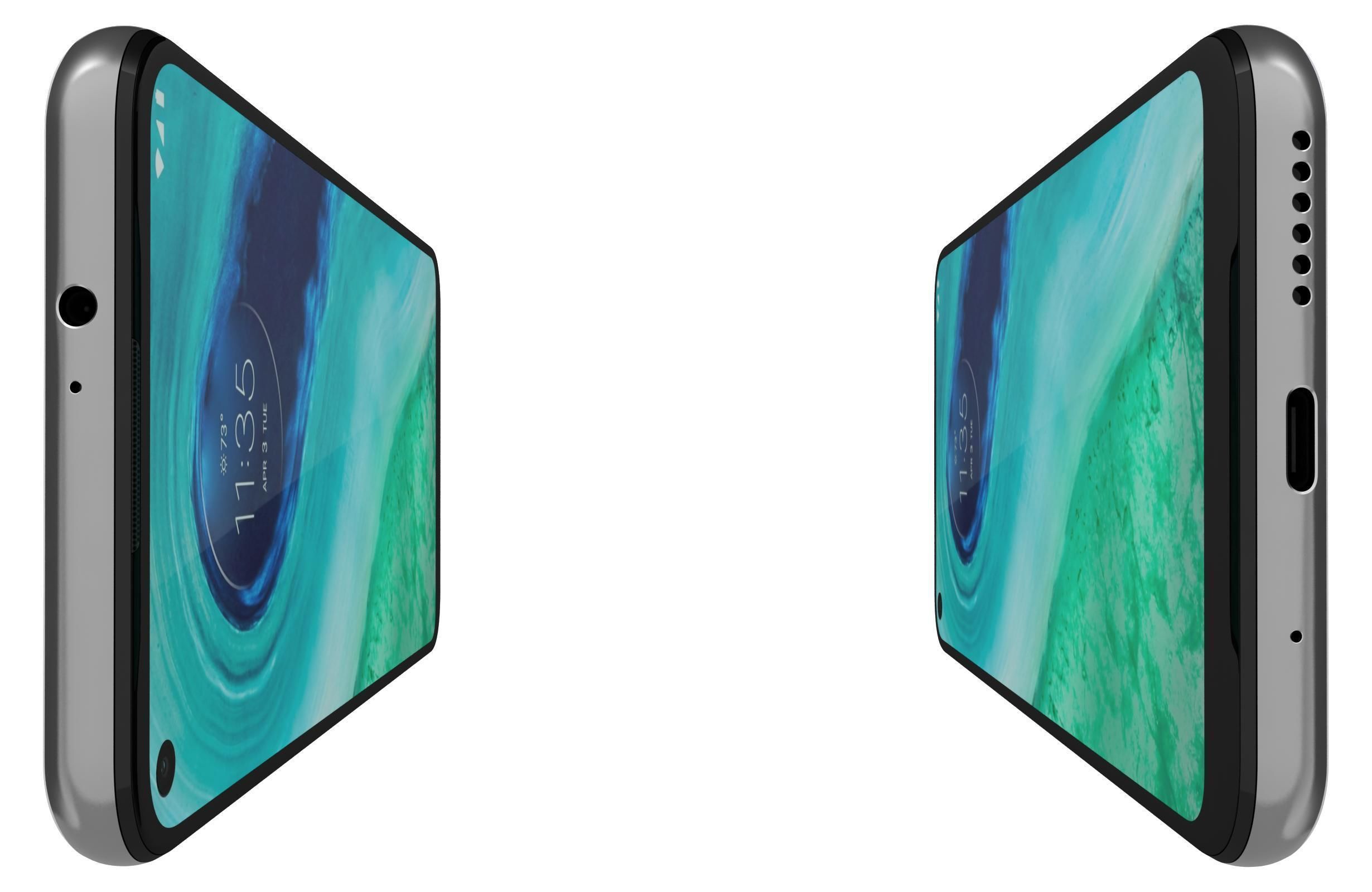 Motorola Moto G Fast And One 5G 3D model_39