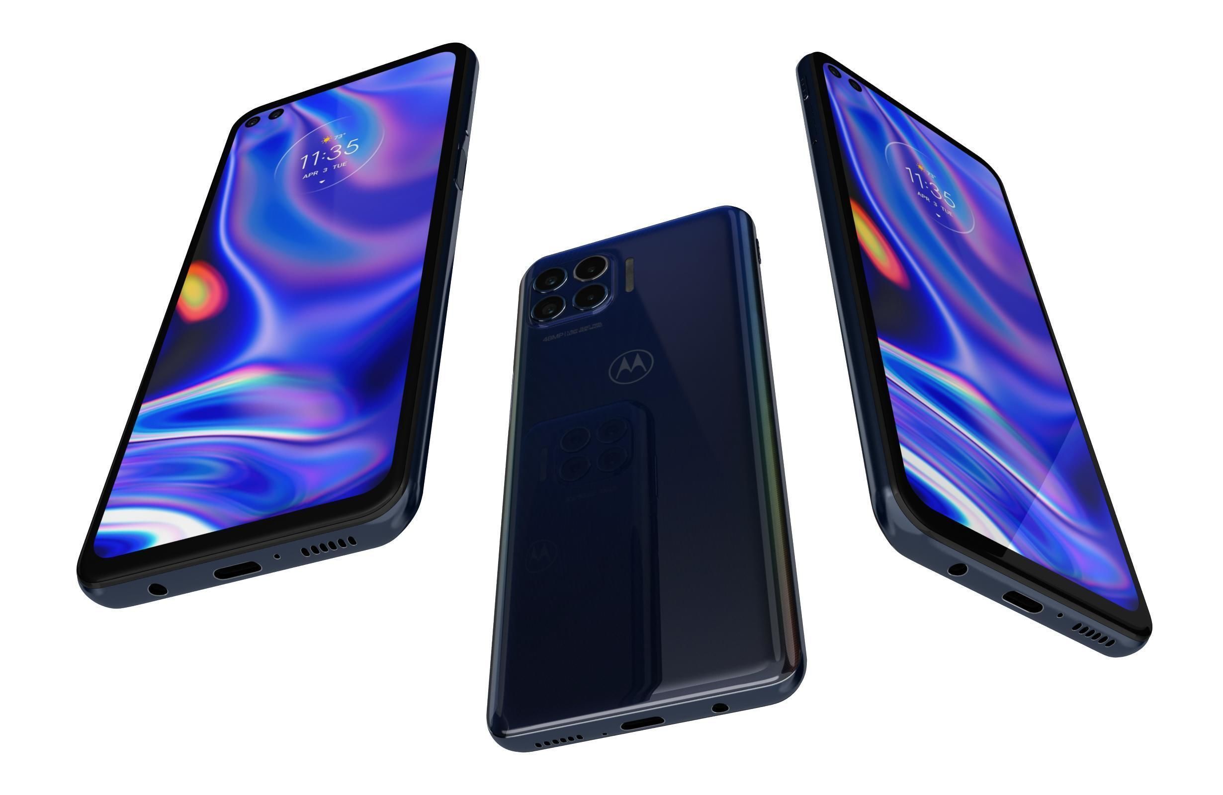 Motorola Moto G Fast And One 5G 3D model_29