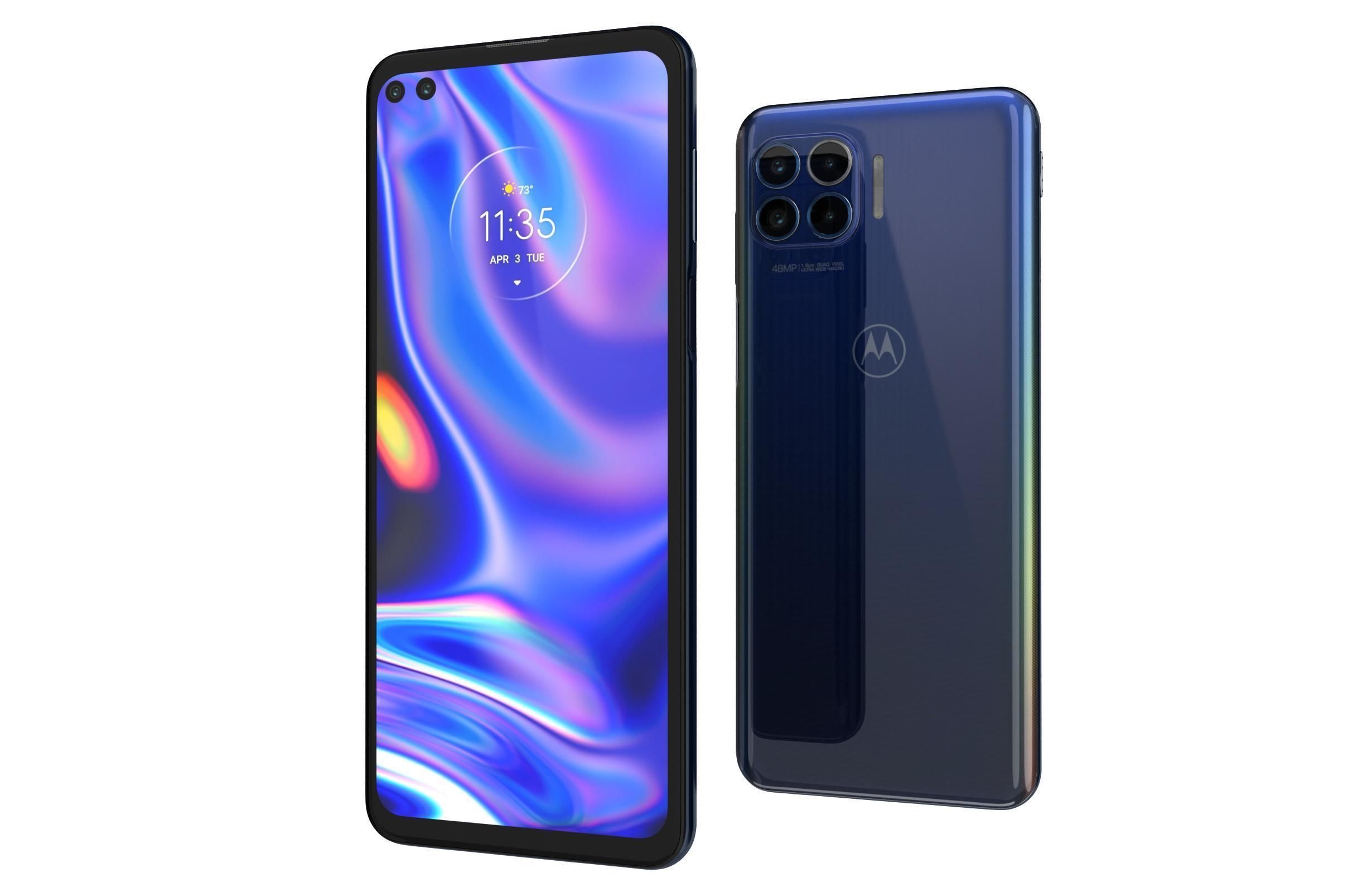 Motorola Moto G Fast And One 5G 3D model_37