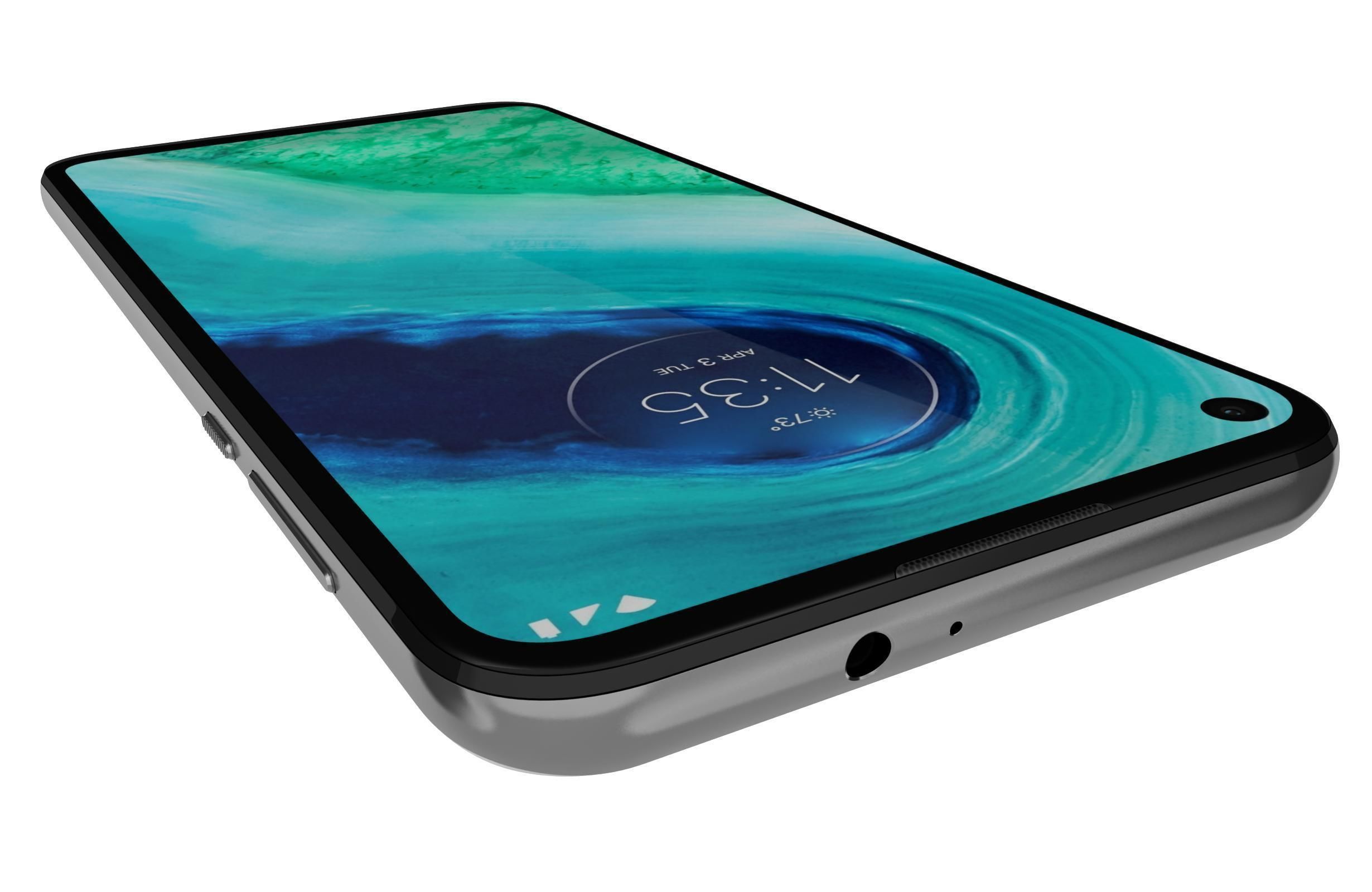 Motorola Moto G Fast And One 5G 3D model_7