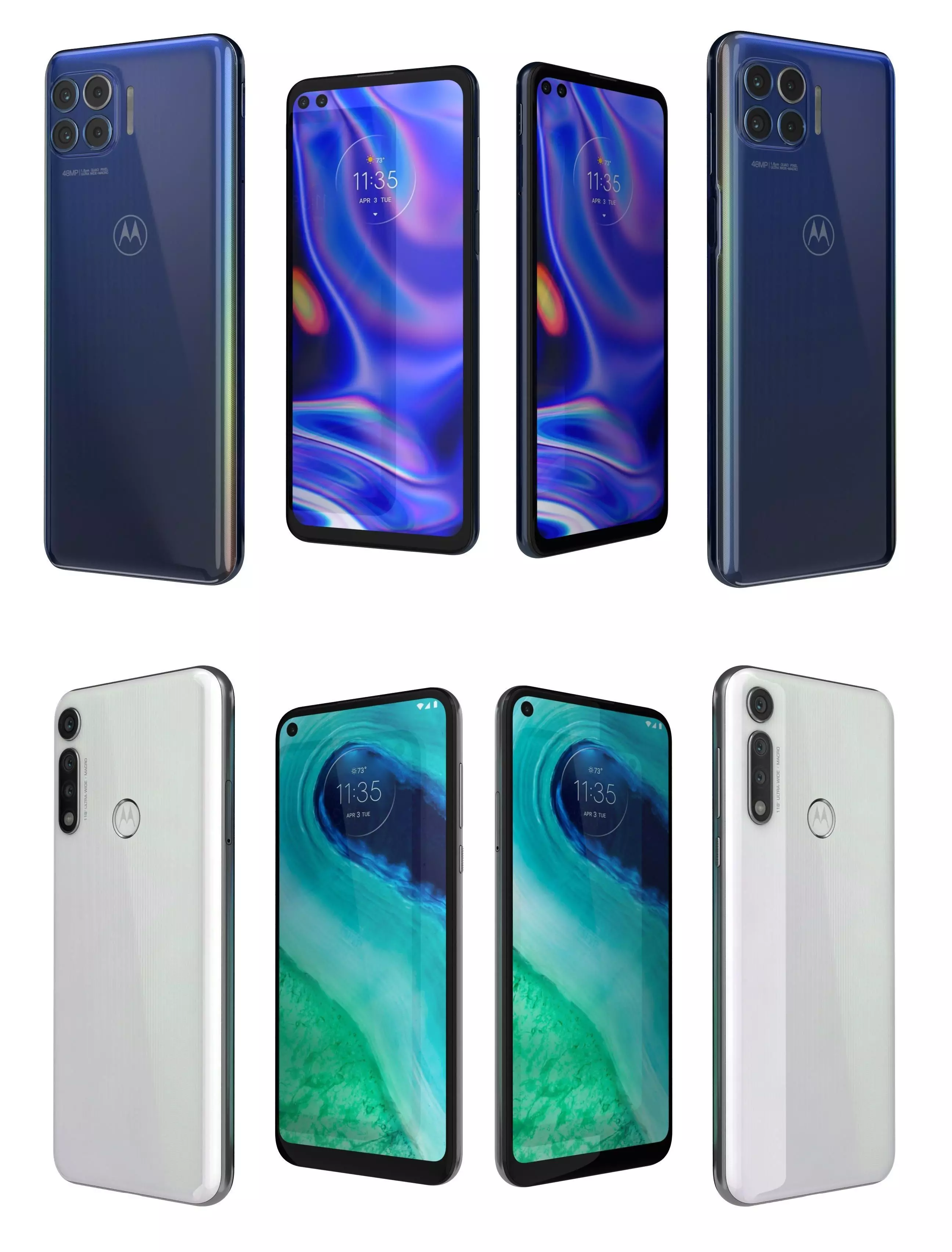 Motorola Moto G Fast And One 5G 3D model_0