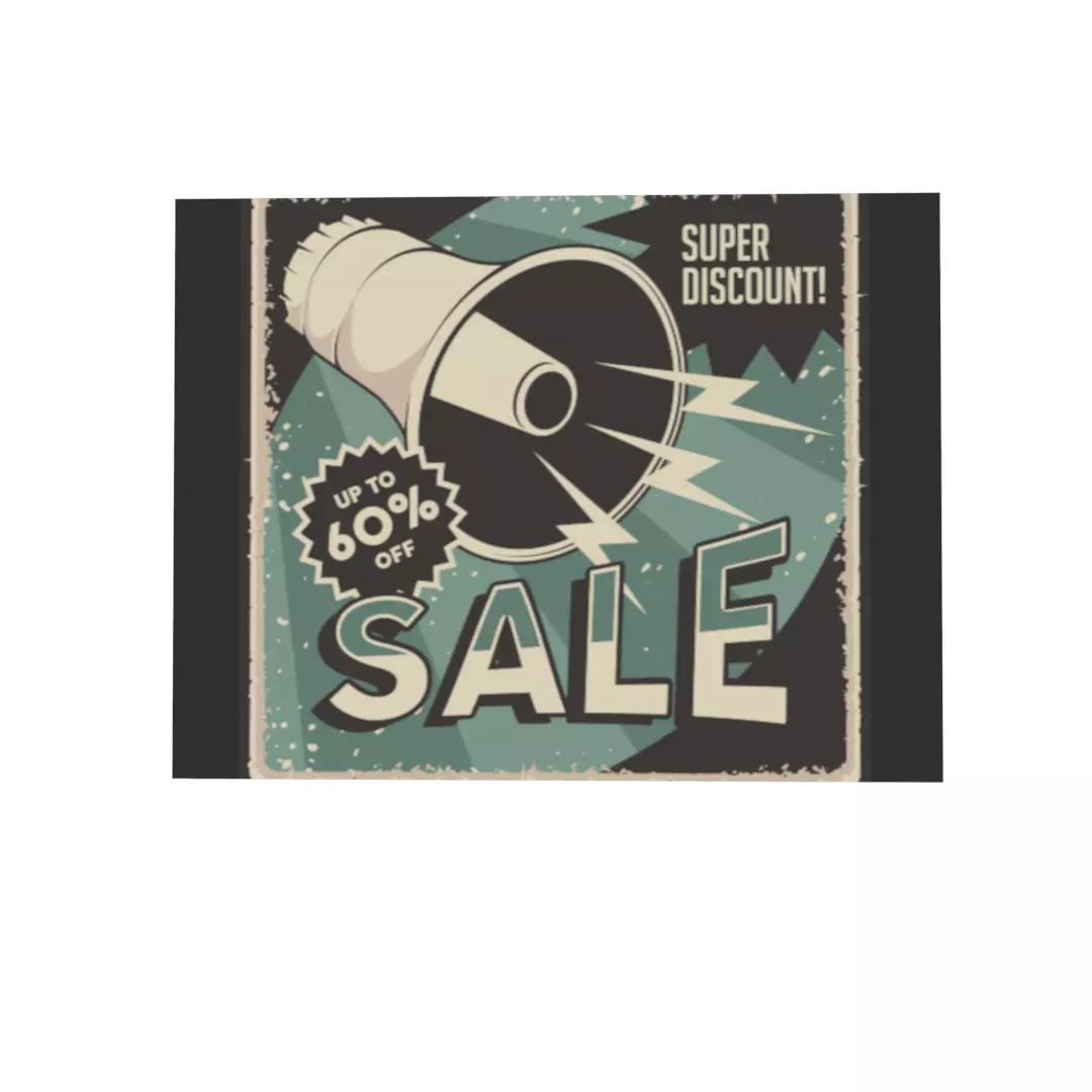 Sale sign Free low-poly 3D model