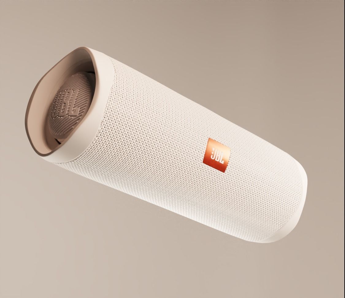 JBL Flip 5 Bluetooth Speaker 3D model_8