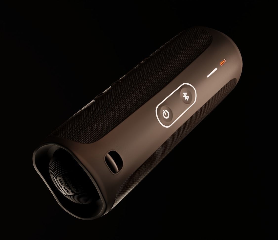 JBL Flip 5 Bluetooth Speaker 3D model_3