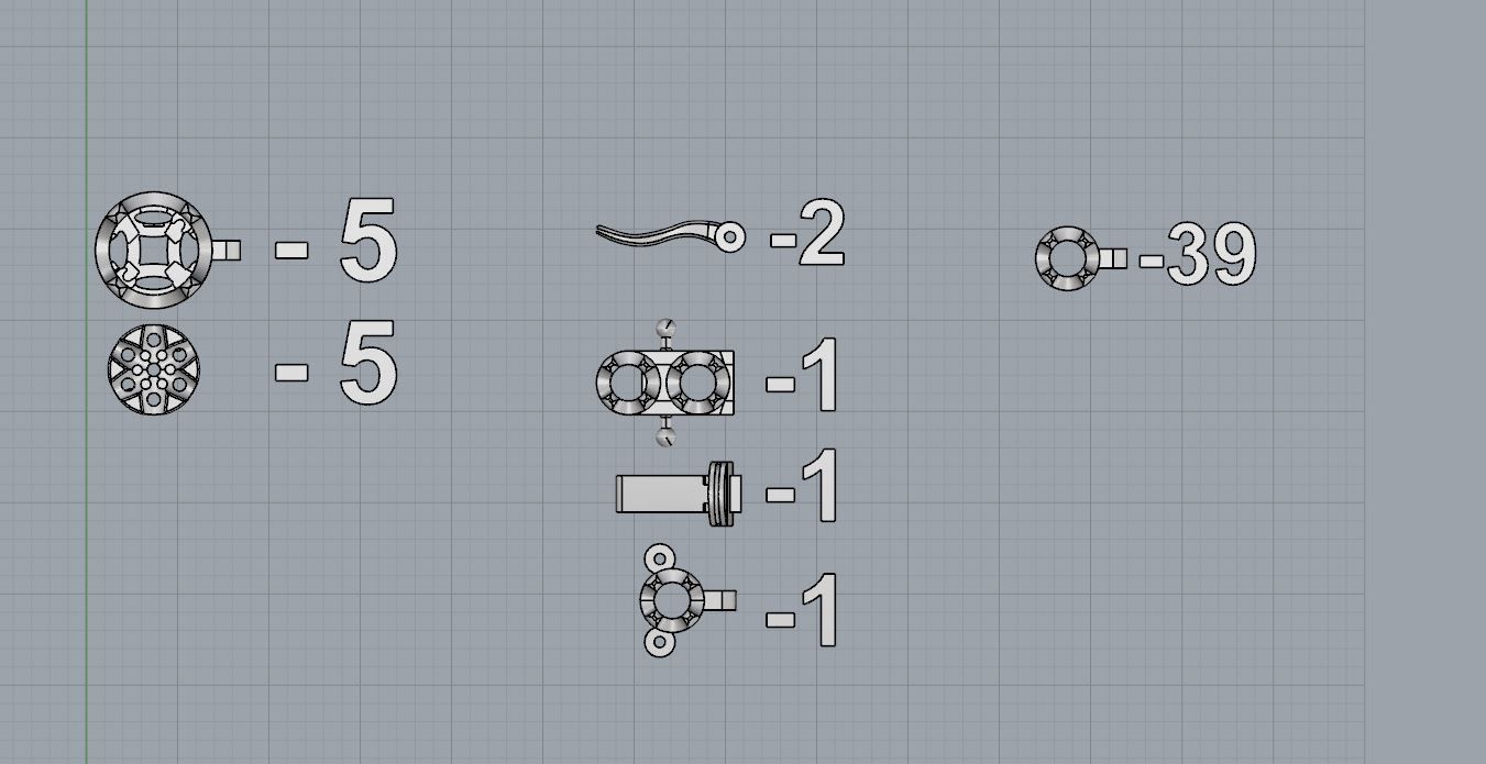 Tennis Bracelet 3D print model_6