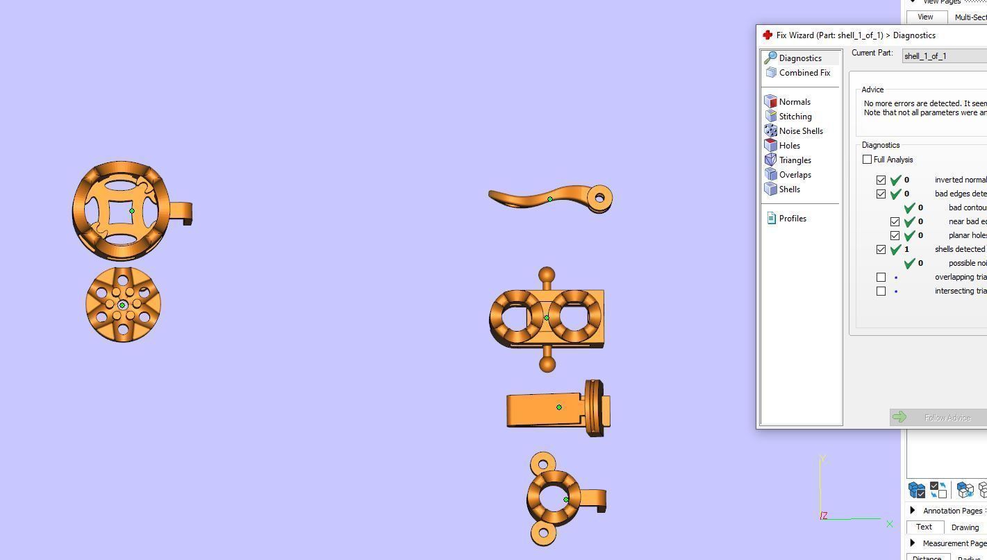 Tennis Bracelet 3D print model_4