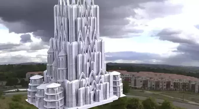 Mordor Fantasy architecture 2