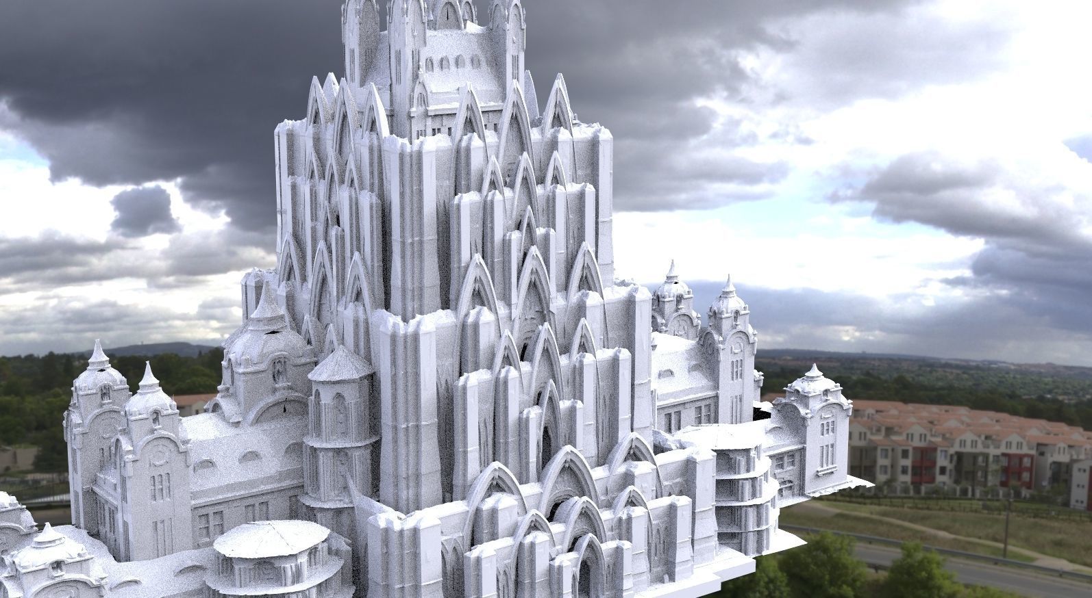 Mines of Moria architecture 2 3D model_1