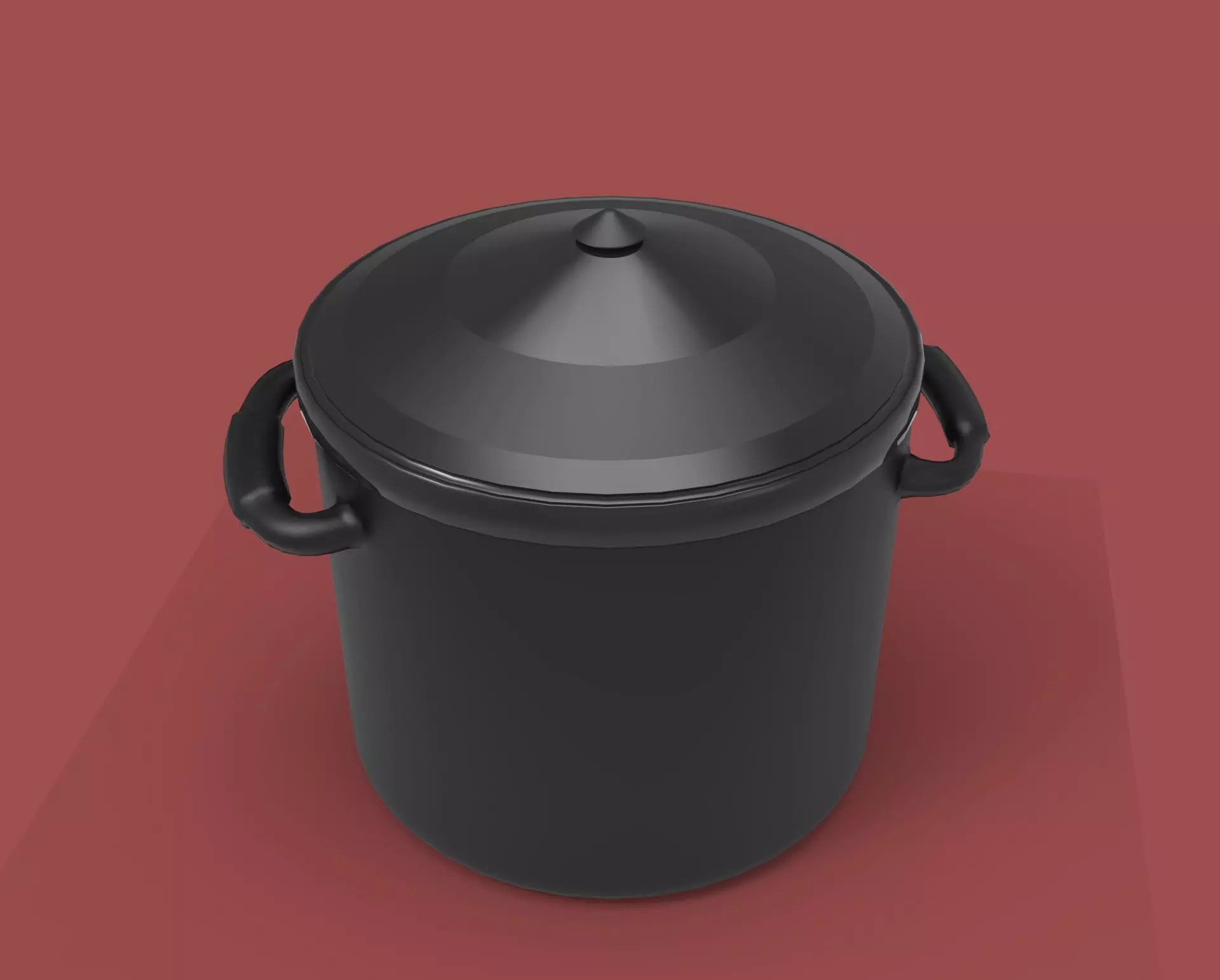 Maya 3D Rice Cooker Modeling 3D model_0