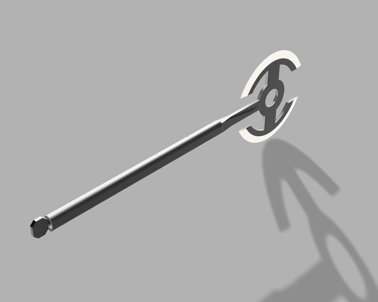 Andy Axe - The old guard 3D print model_2