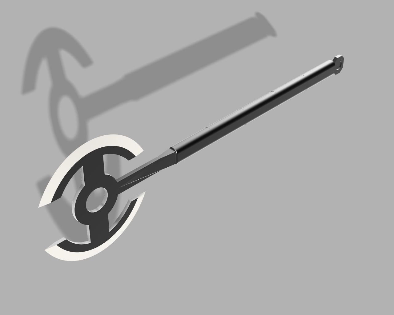 Andy Axe - The old guard 3D print model_1