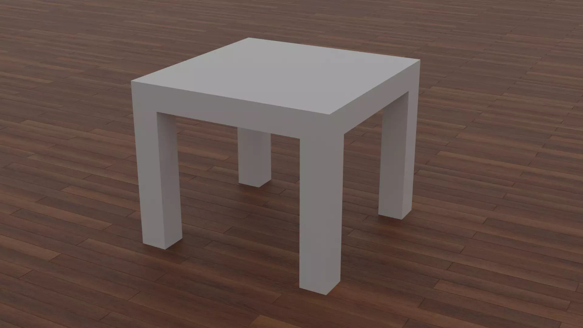 IKEA LACK White Table Free 3D model_0
