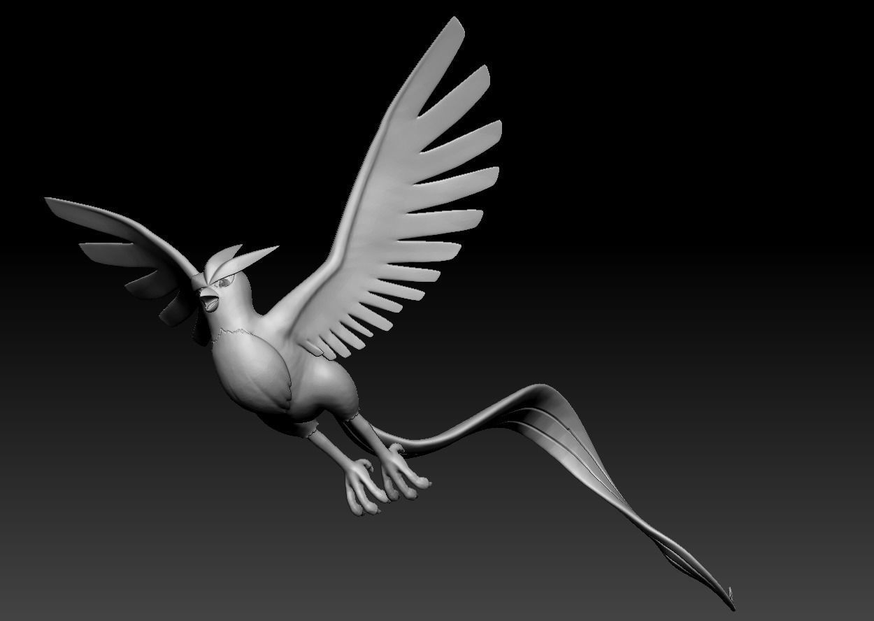 Pokemon Articuno 3D print model_1