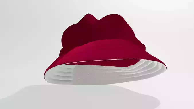 BUCKET HAT - FISHER HAT 3D model