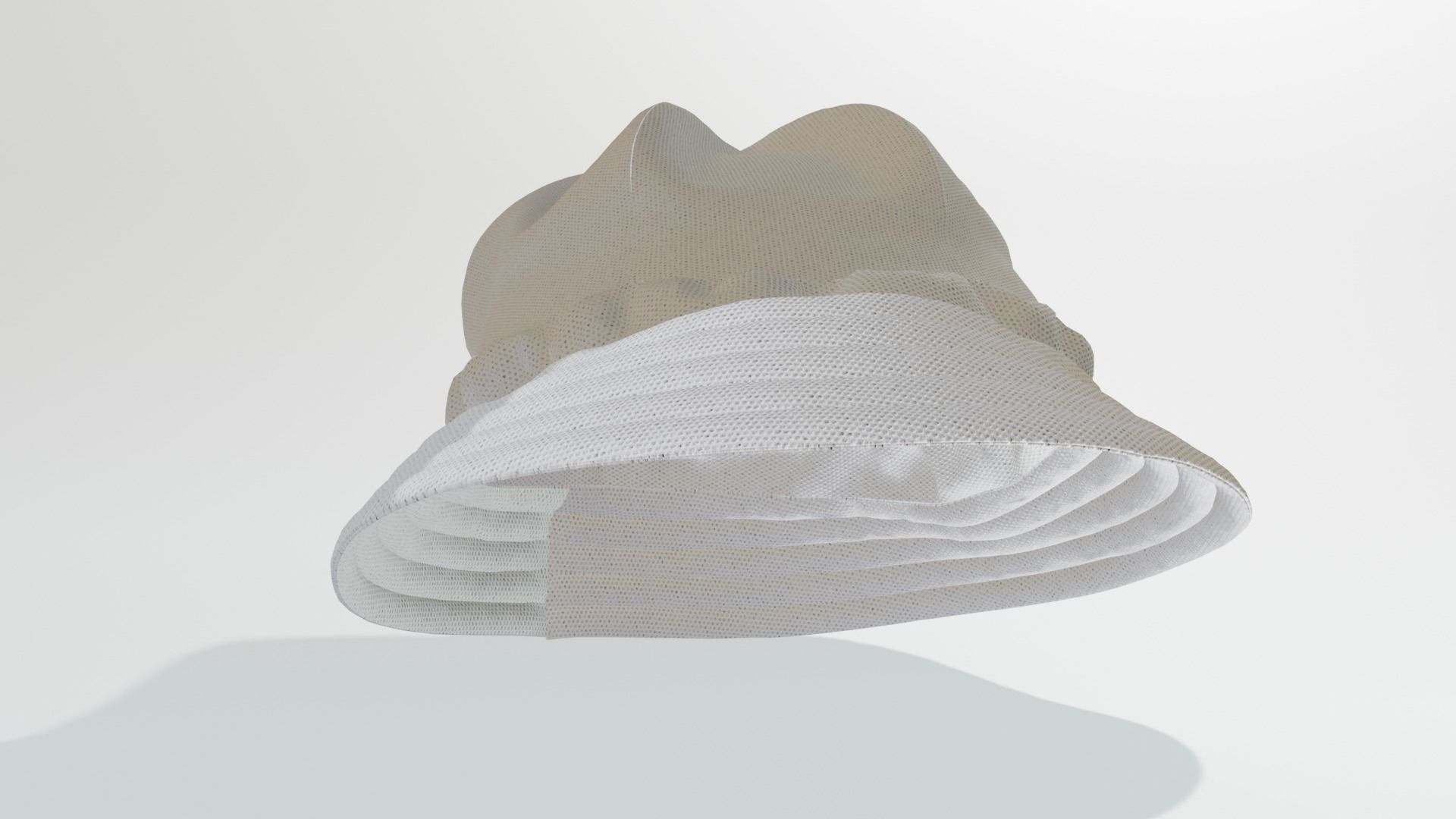 BUCKET HAT - FISHER HAT 3D model_4