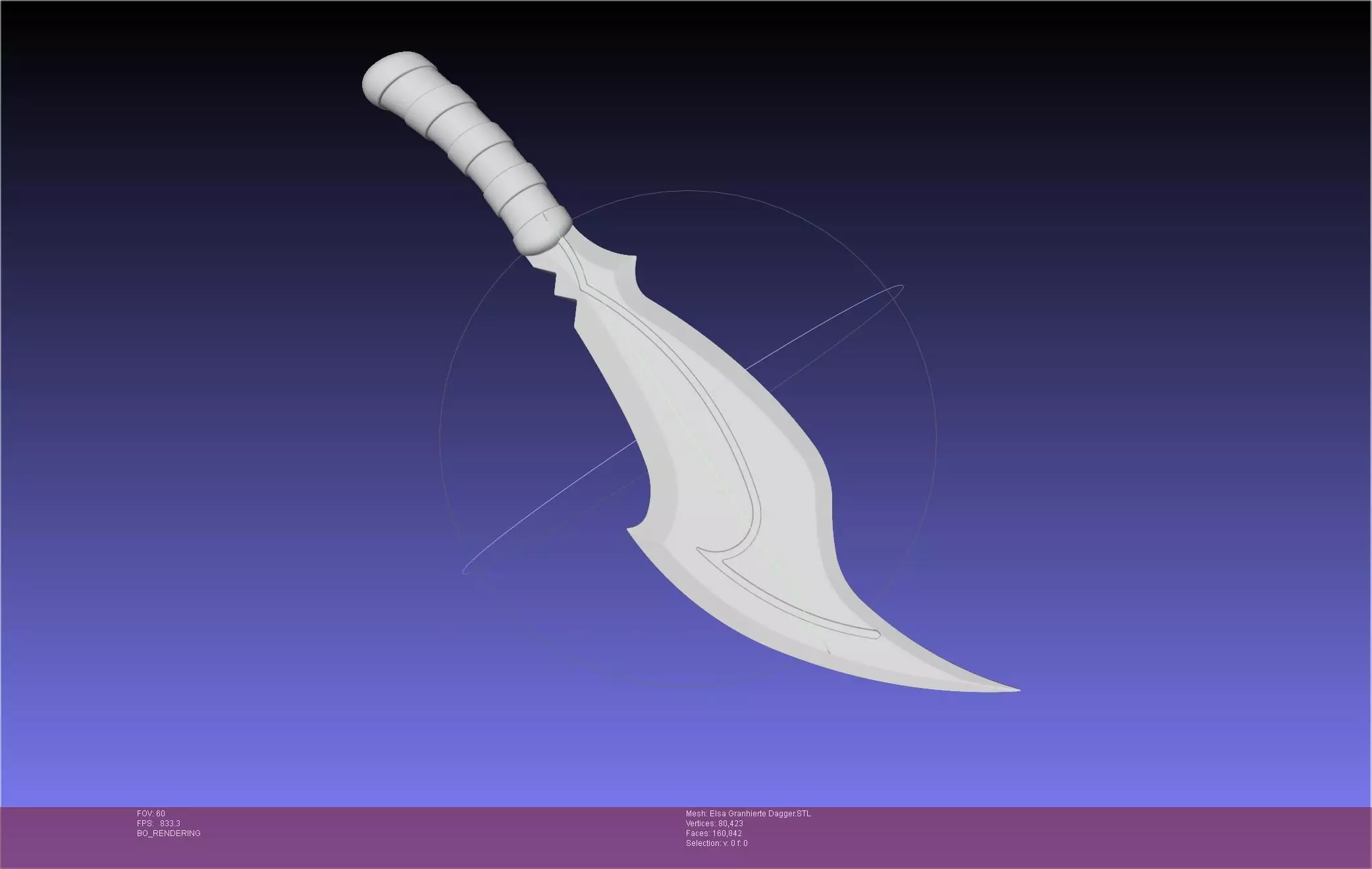 Re-Zero Elsa Granhiert Knife 3D print model