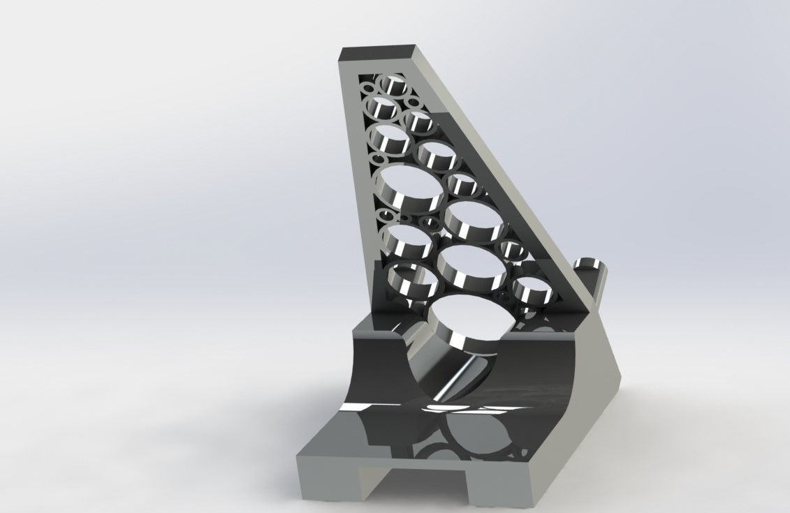 Smartphone stand 3D print model_6