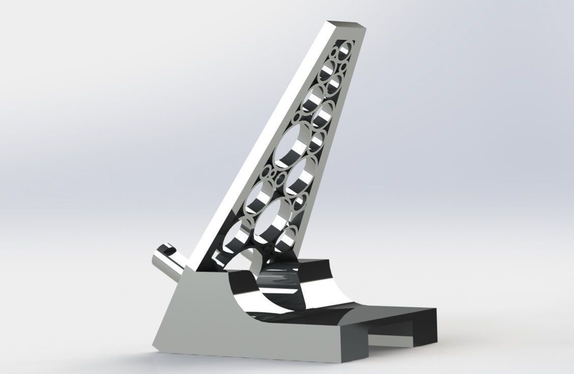 Smartphone stand 3D print model_2