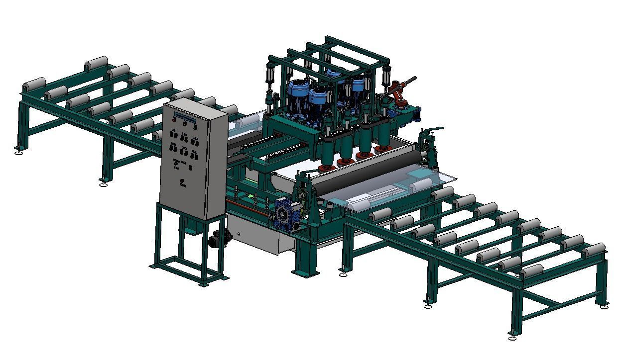 MIRROR POLISHING MACHINE 3D model_2