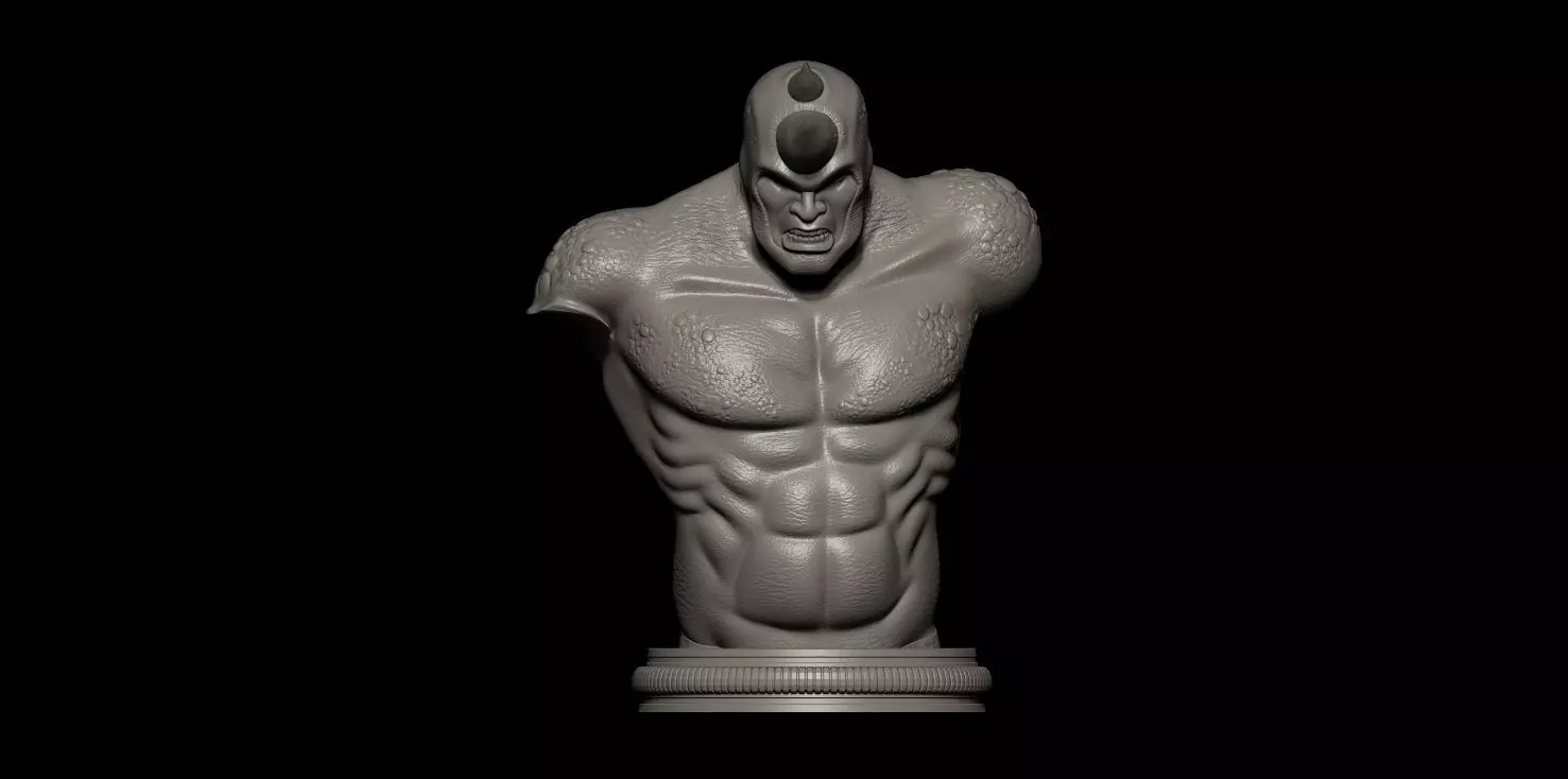 Fanart Rhino from Spiderman - Bust 3D print model