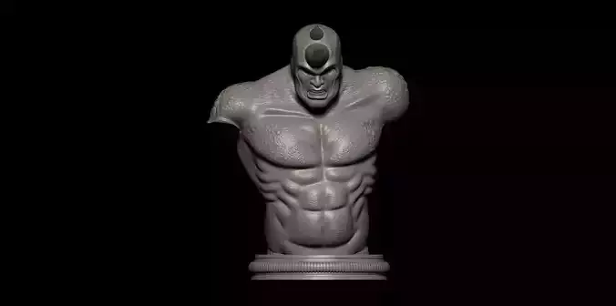 Fanart Rhino from Spiderman - Bust