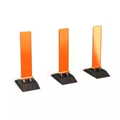 Street Reflective Signs 3D model Street Reflective Signs 3D model