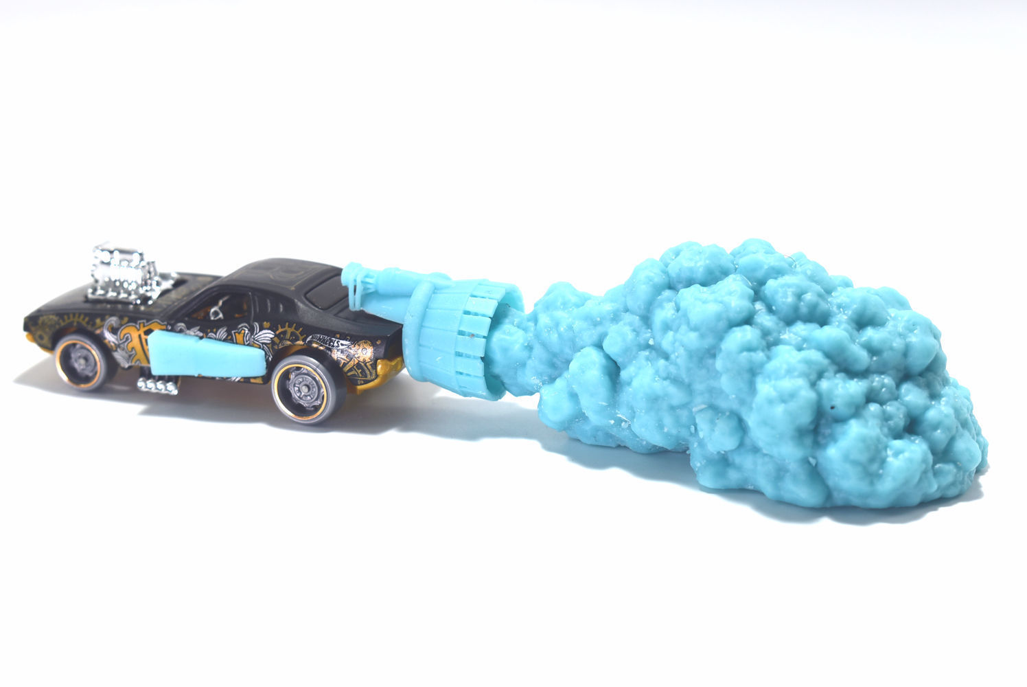 Gaslands - Rocket Engine and Thrust Effects 3D print model_11