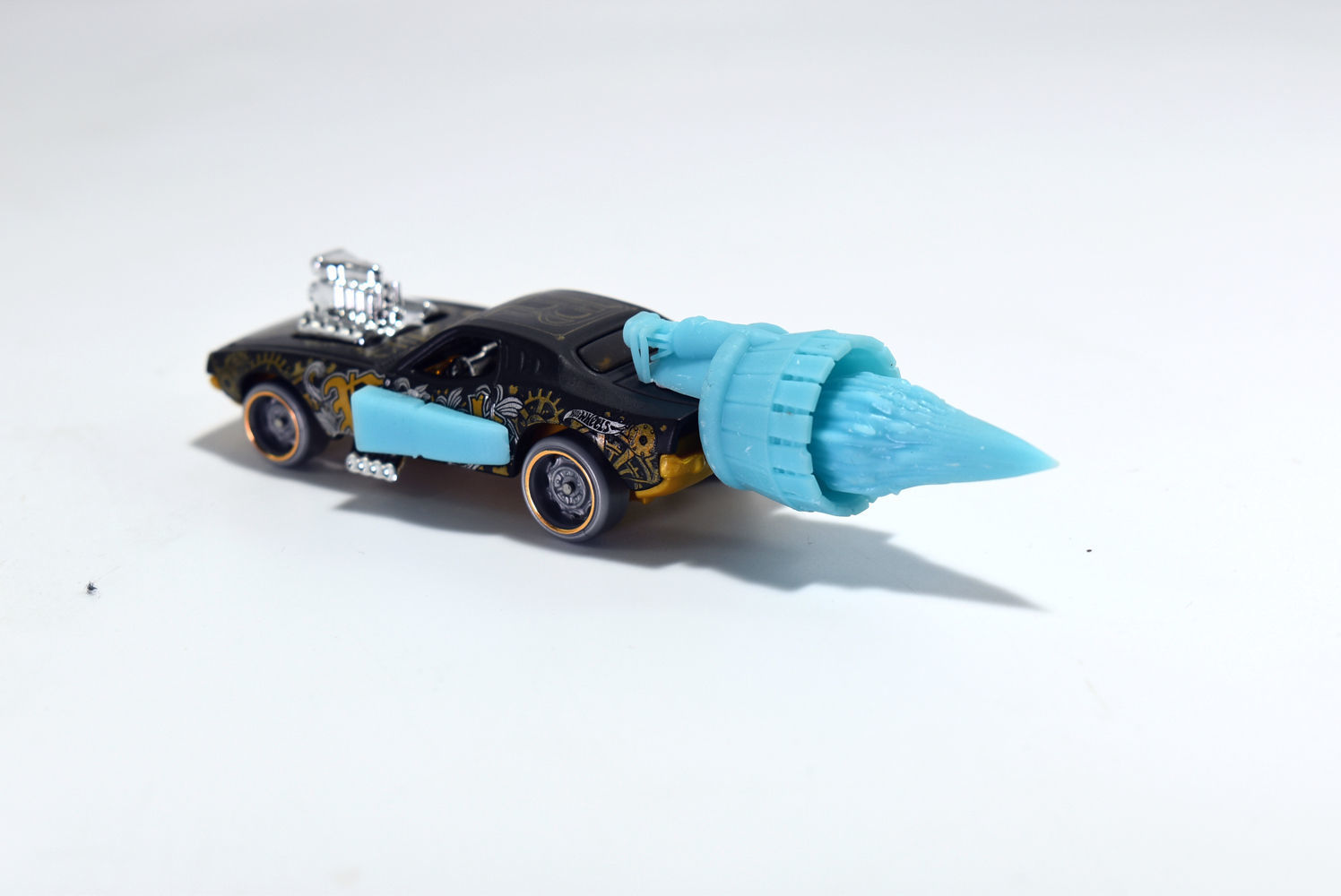 Gaslands - Rocket Engine and Thrust Effects 3D print model_12