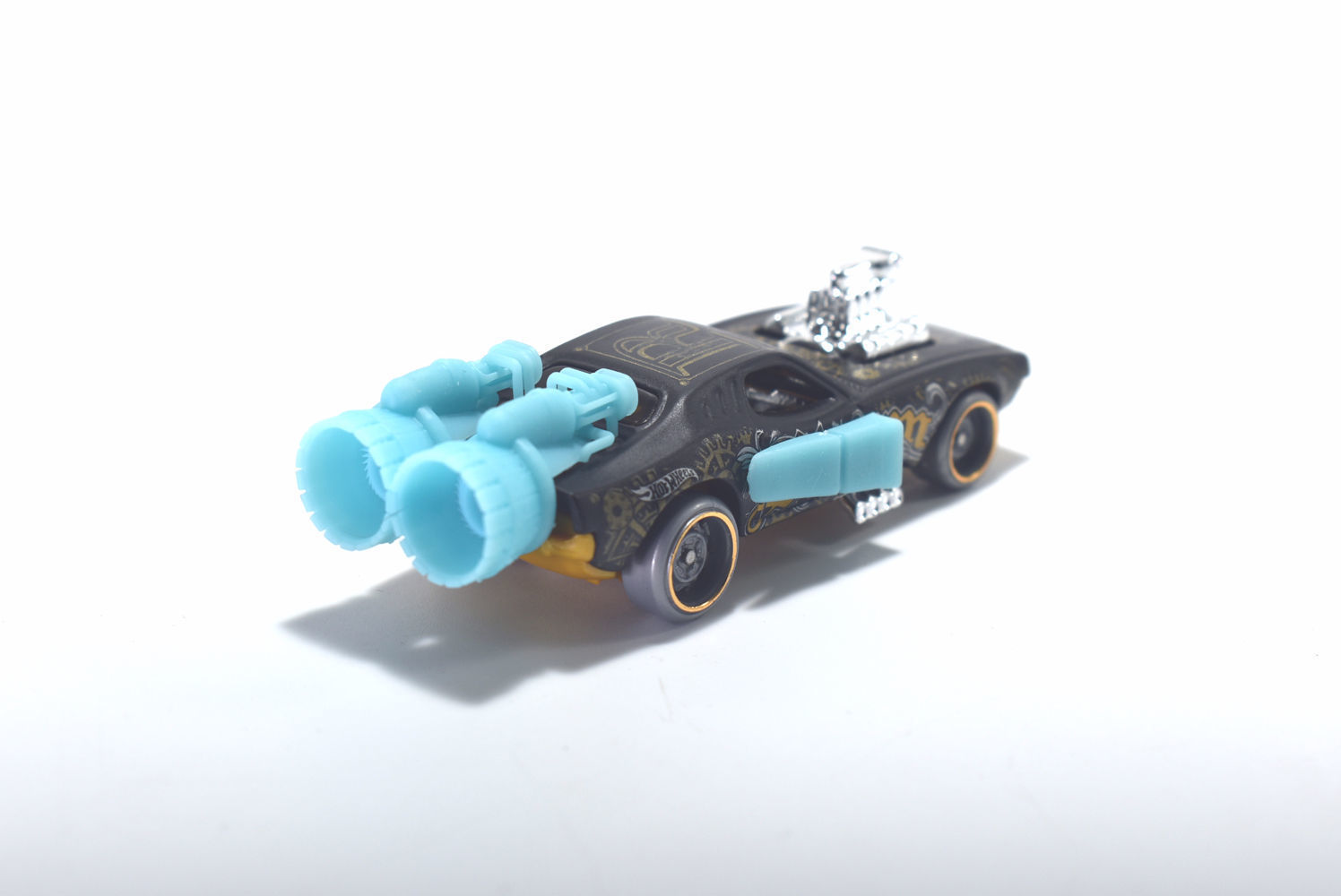 Gaslands - Rocket Engine and Thrust Effects 3D print model_3