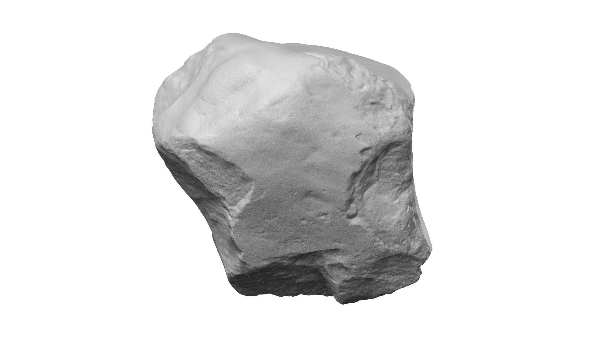 Yellow Rock Raw Scanned 3D model_13