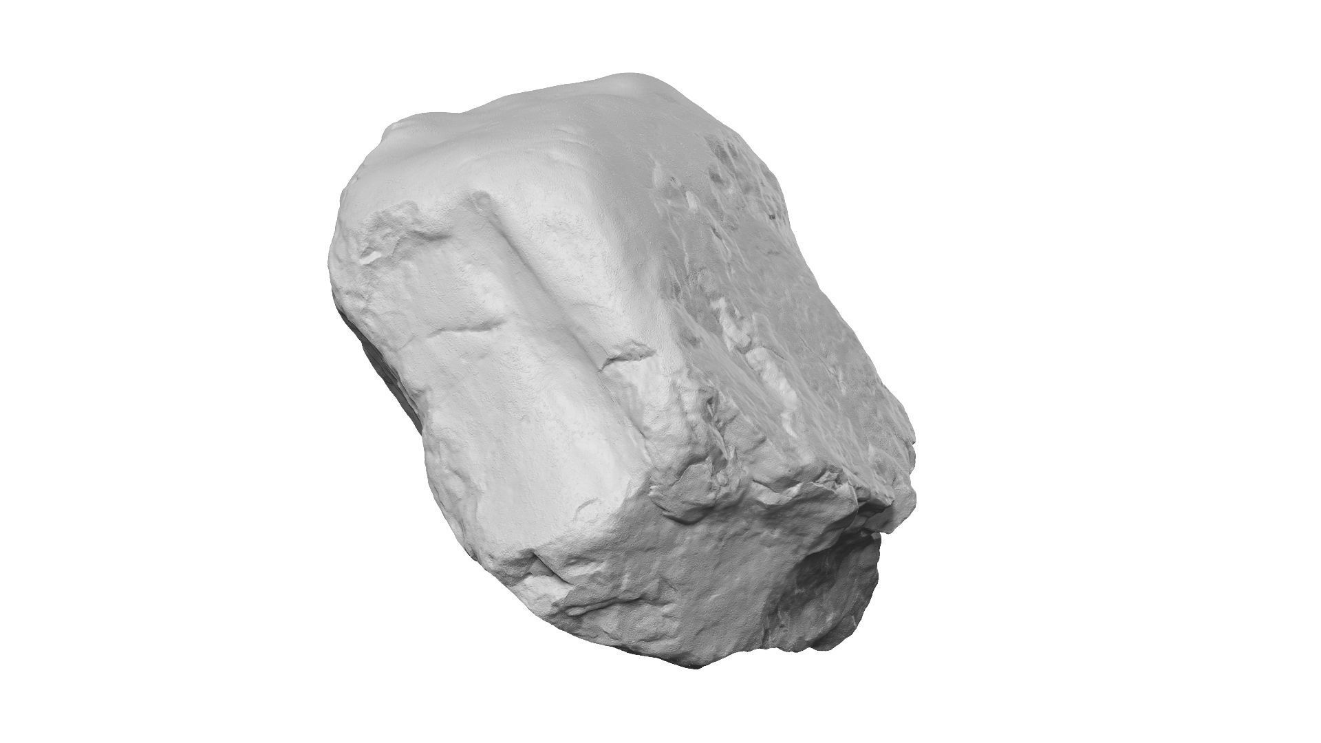 Yellow Rock Raw Scanned 3D model_11