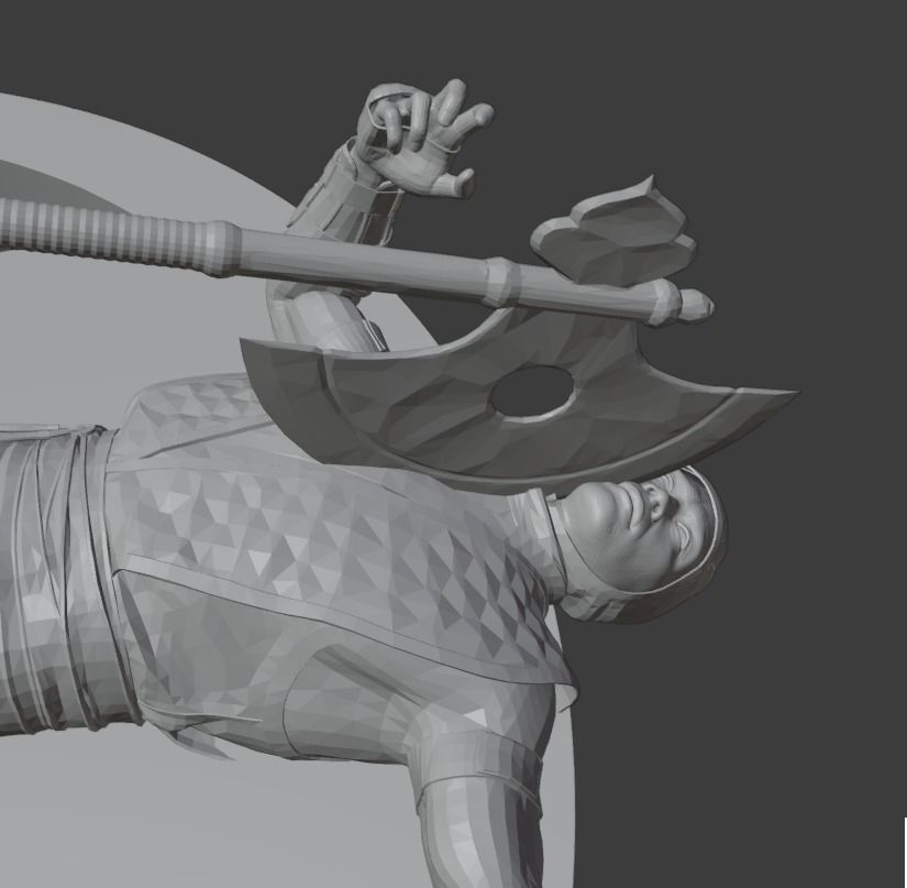 Subzero Vs Scorpion MK 11 - 3D print model_4