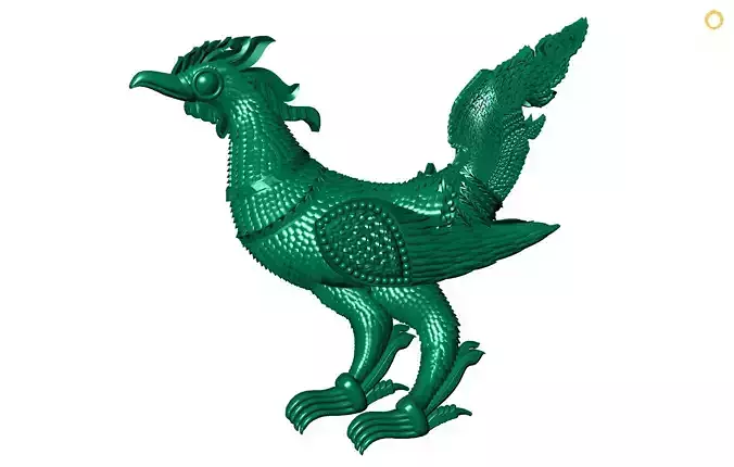 animal pendant 3D print model