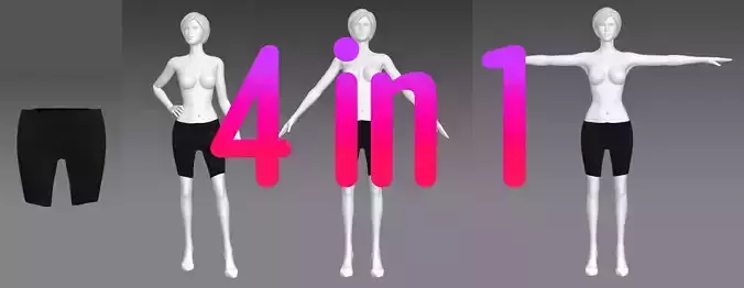 Woman Clothing 4 in 1 set47