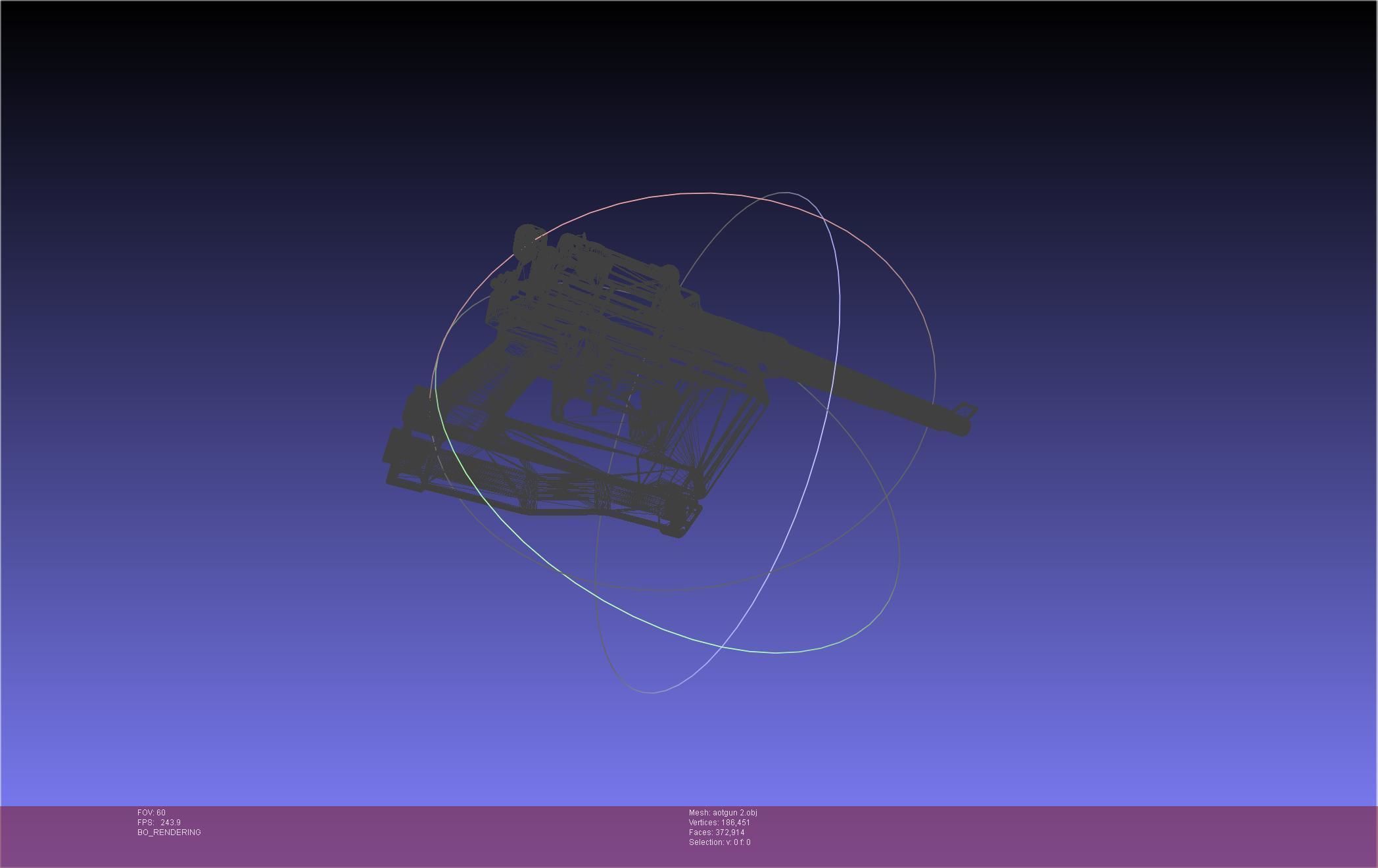 Attack On Titan Season 4 Gear Gun Handle 3D model_85