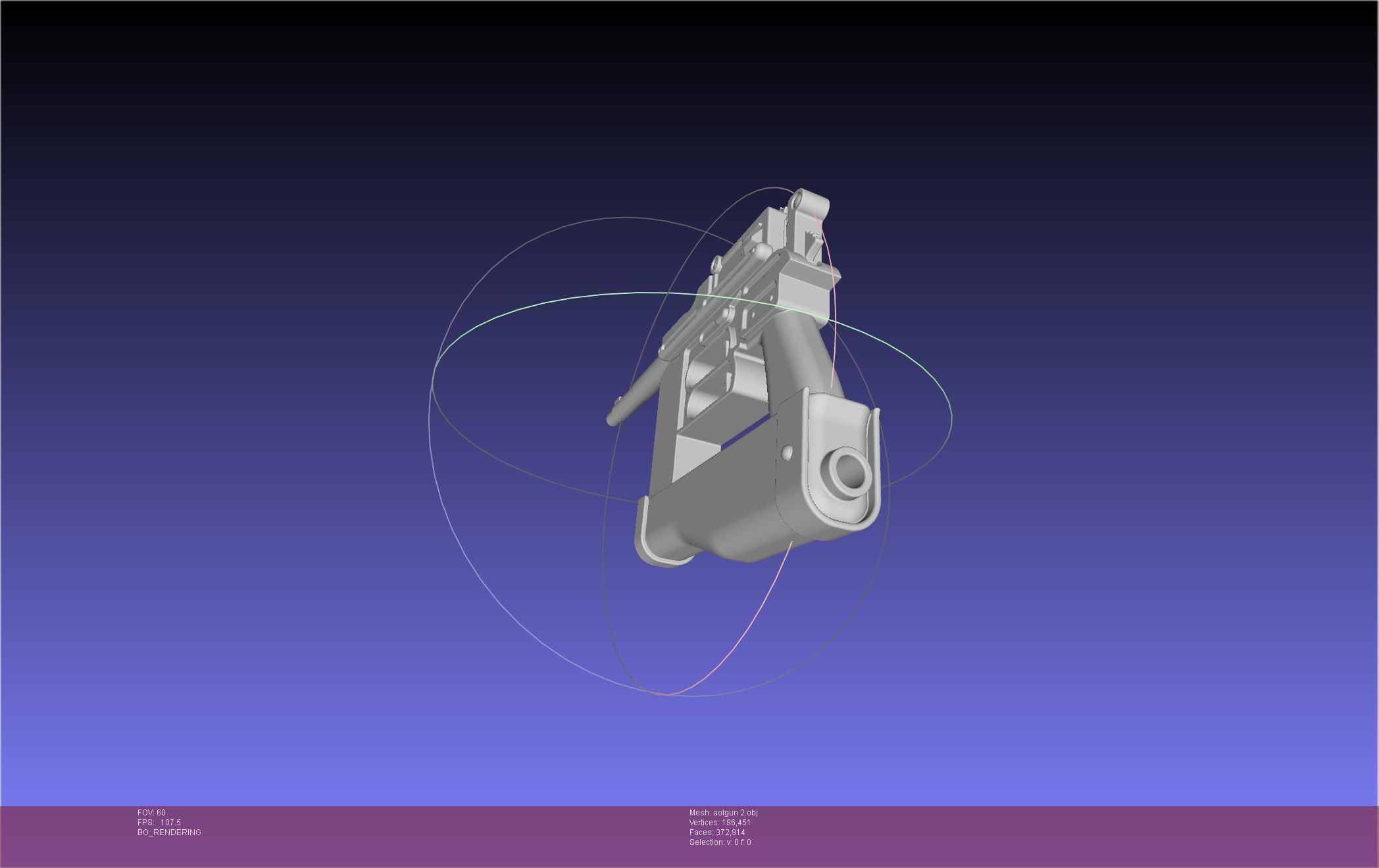 Attack On Titan Season 4 Gear Gun Handle 3D model_94