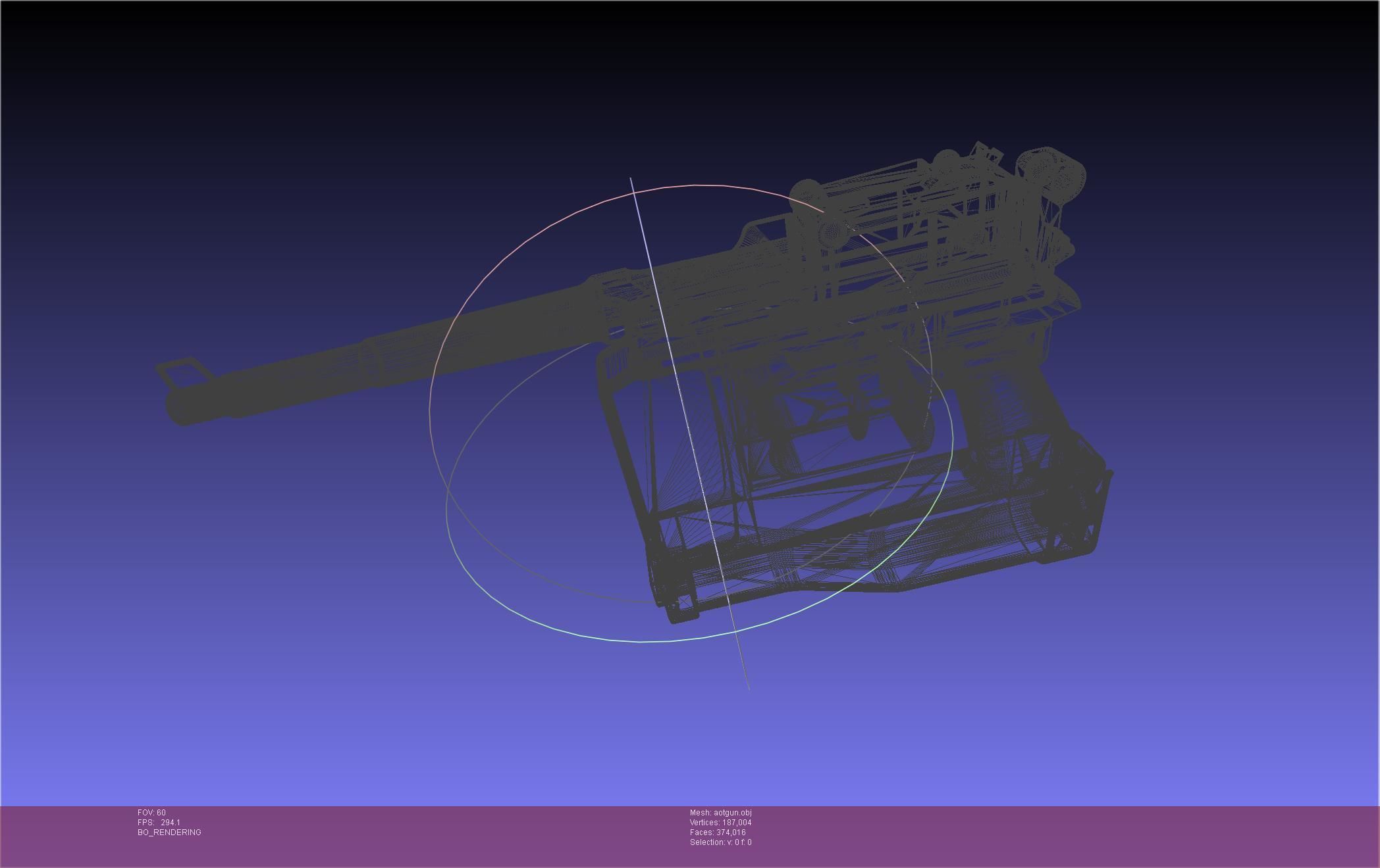 Attack On Titan Season 4 Gear Gun Handle 3D model_47