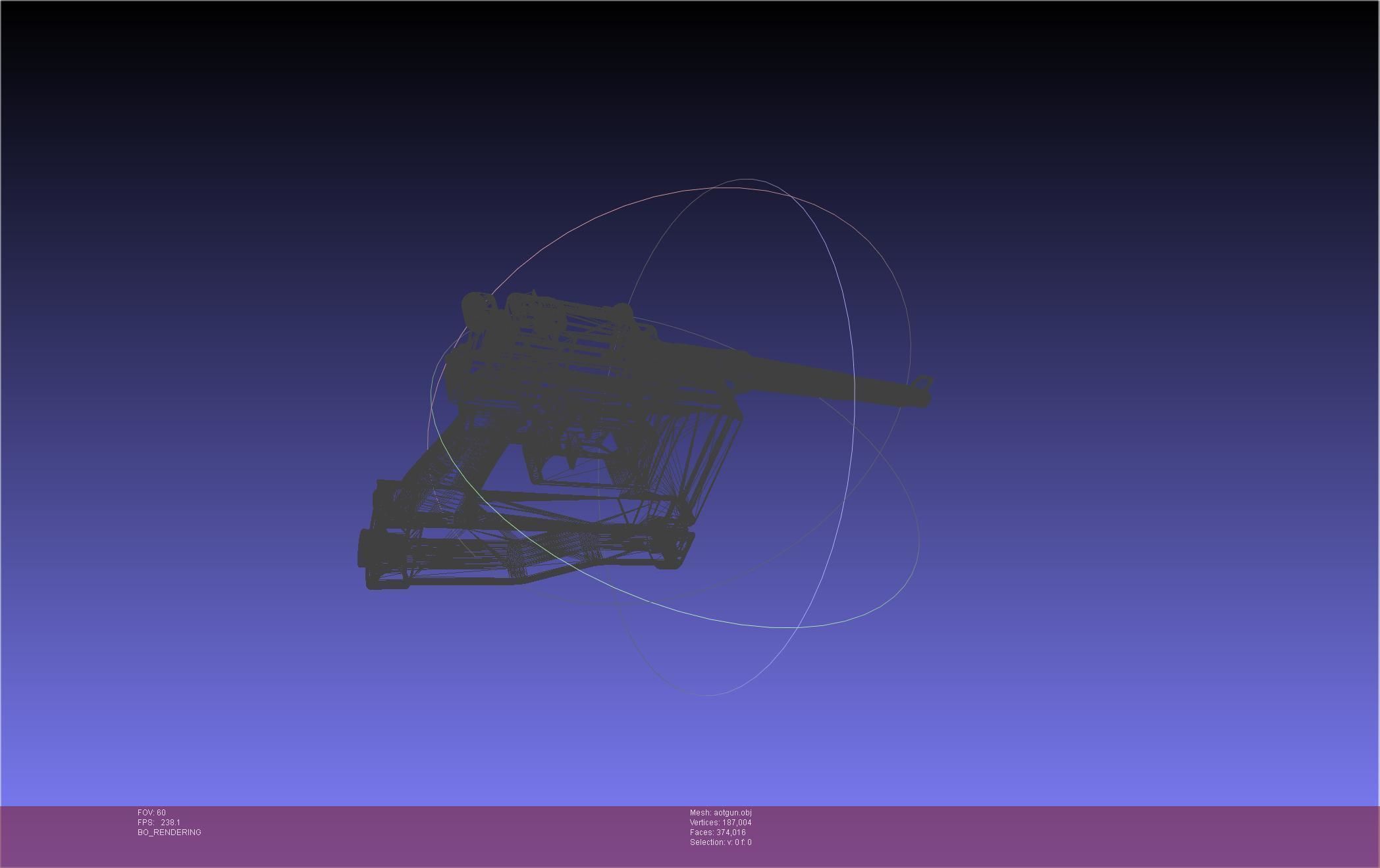 Attack On Titan Season 4 Gear Gun Handle 3D model_41