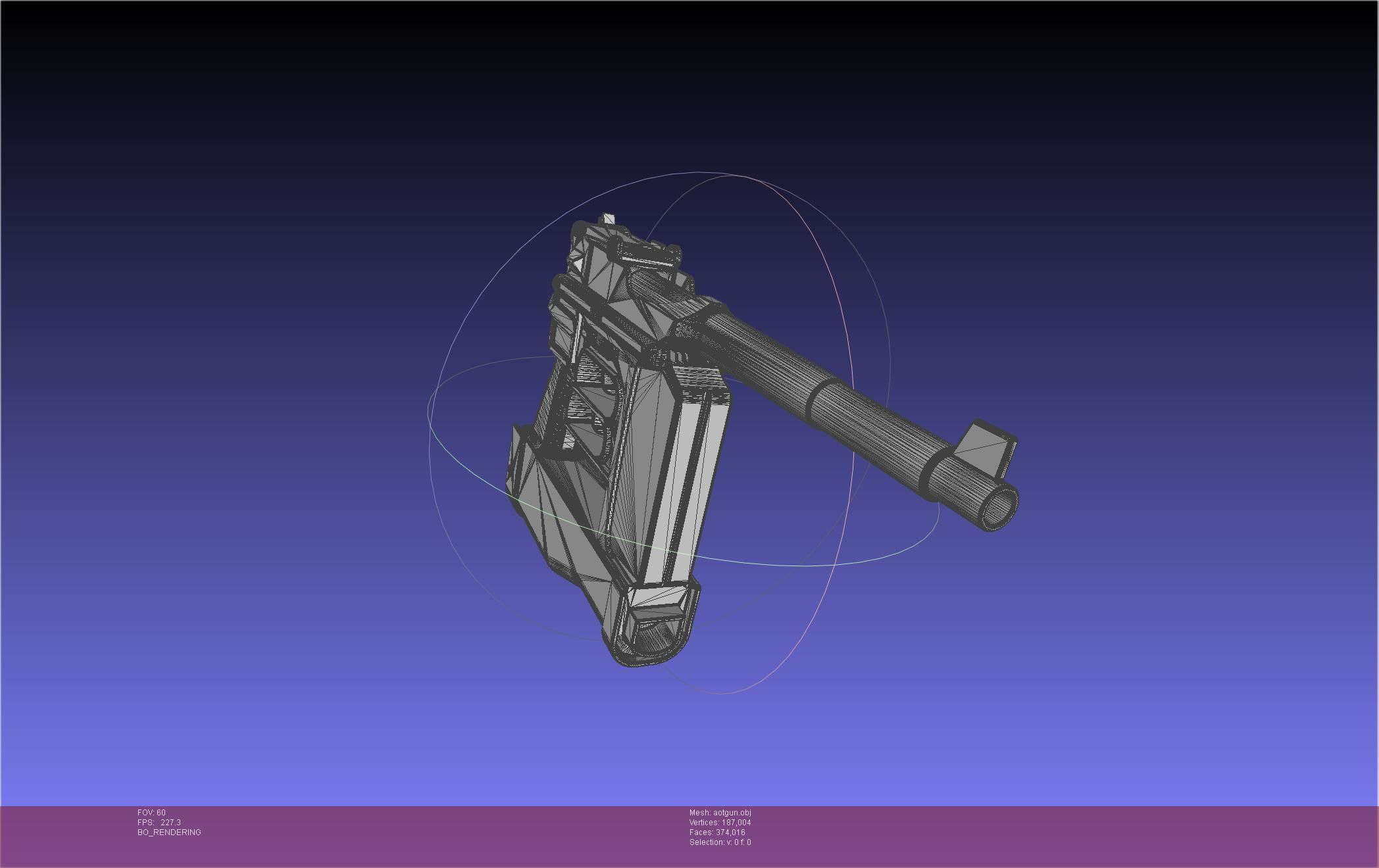 Attack On Titan Season 4 Gear Gun Handle 3D model_50