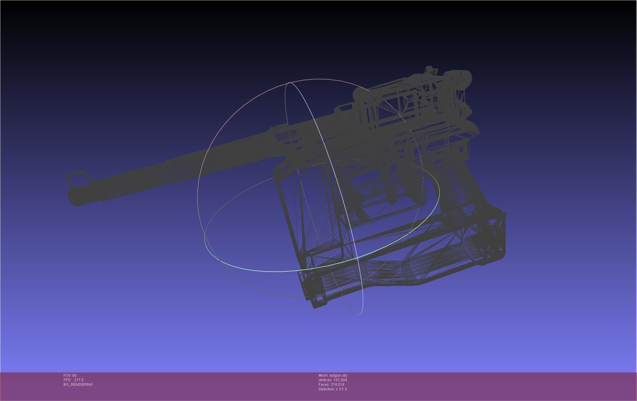 Attack On Titan Season 4 Gear Gun Handle 3D model_46