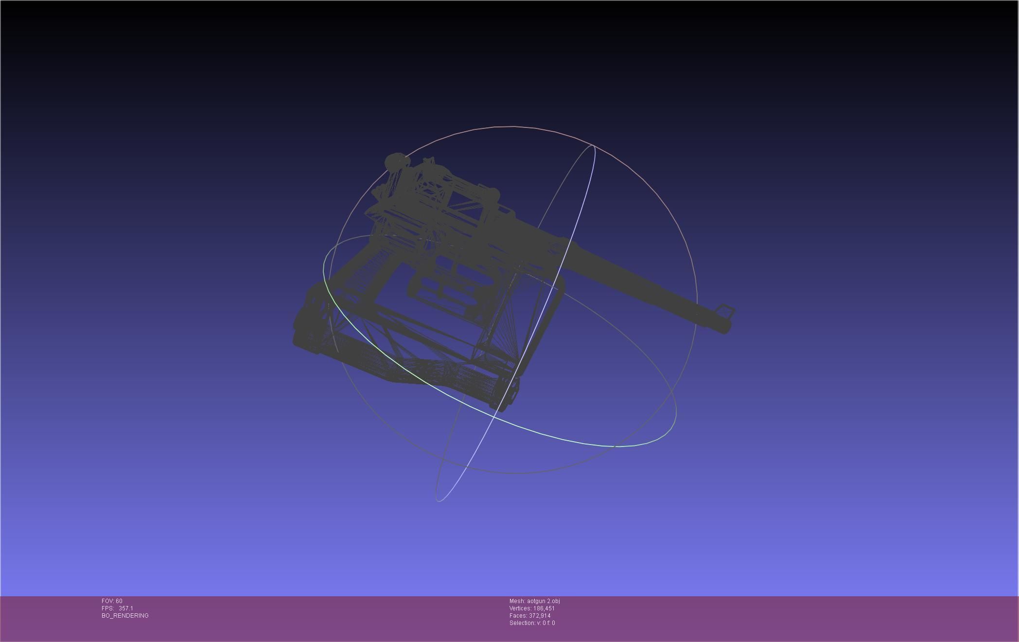 Attack On Titan Season 4 Gear Gun Handle 3D model_86