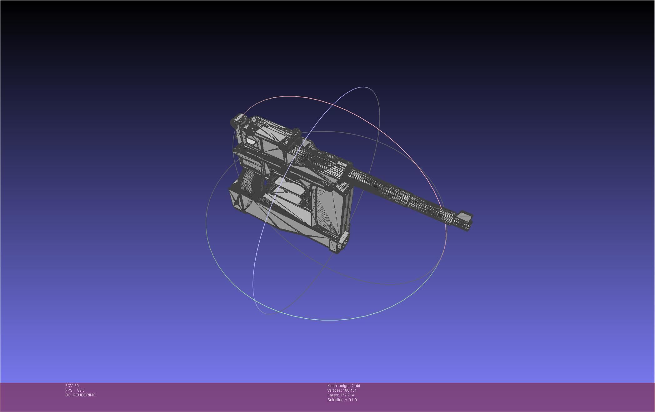 Attack On Titan Season 4 Gear Gun Handle 3D model_89