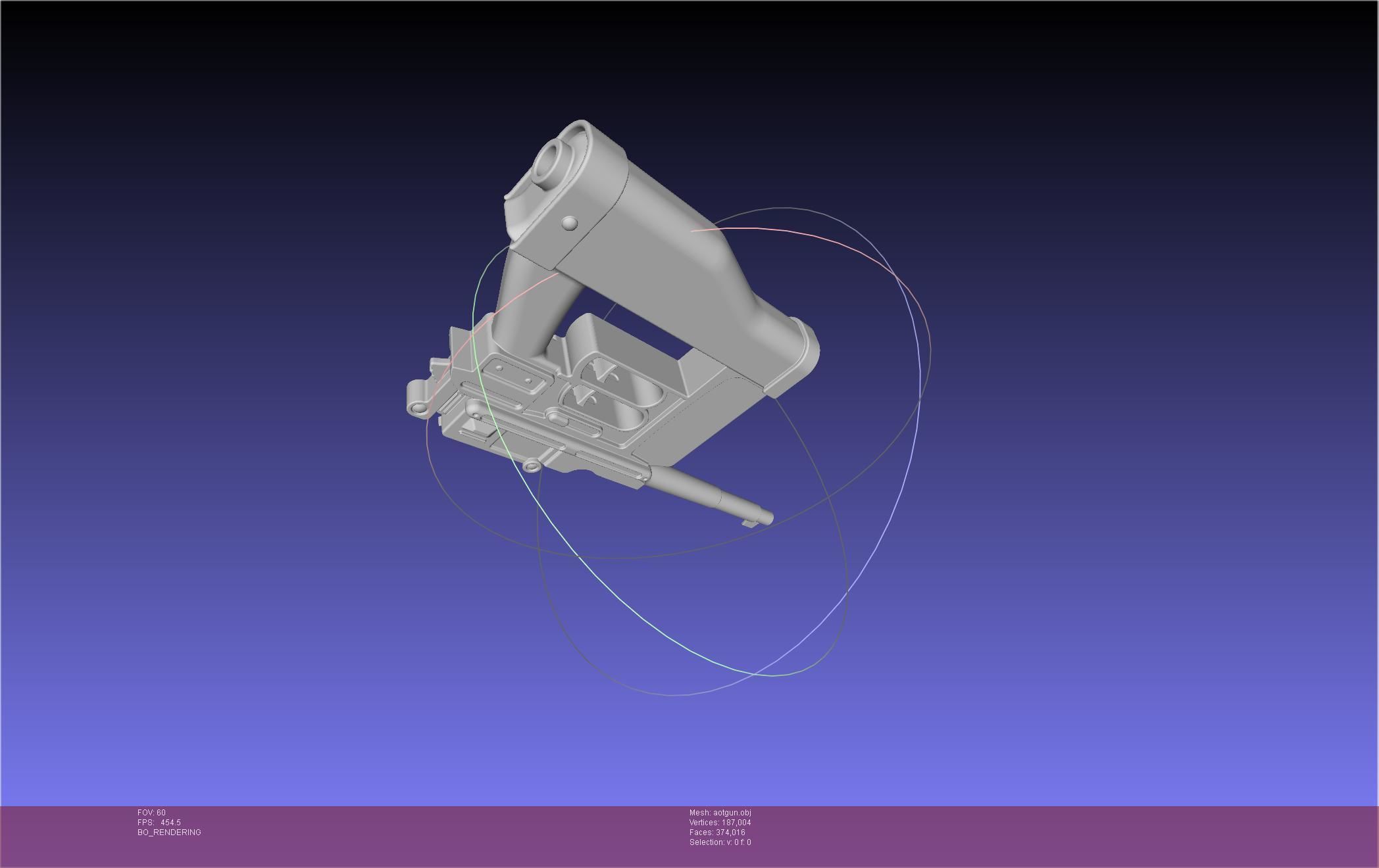 Attack On Titan Season 4 Gear Gun Handle 3D model_32