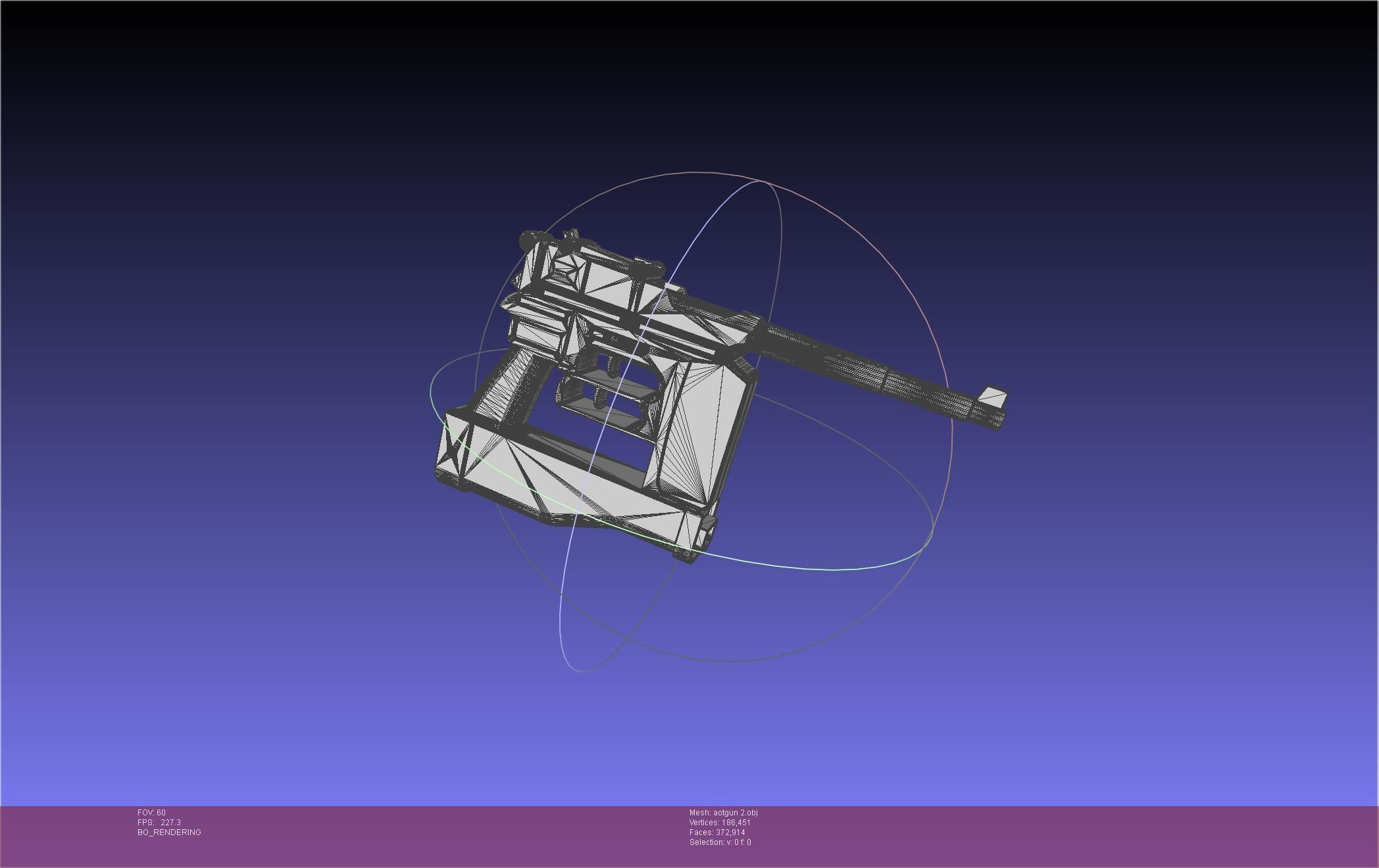 Attack On Titan Season 4 Gear Gun Handle 3D model_88