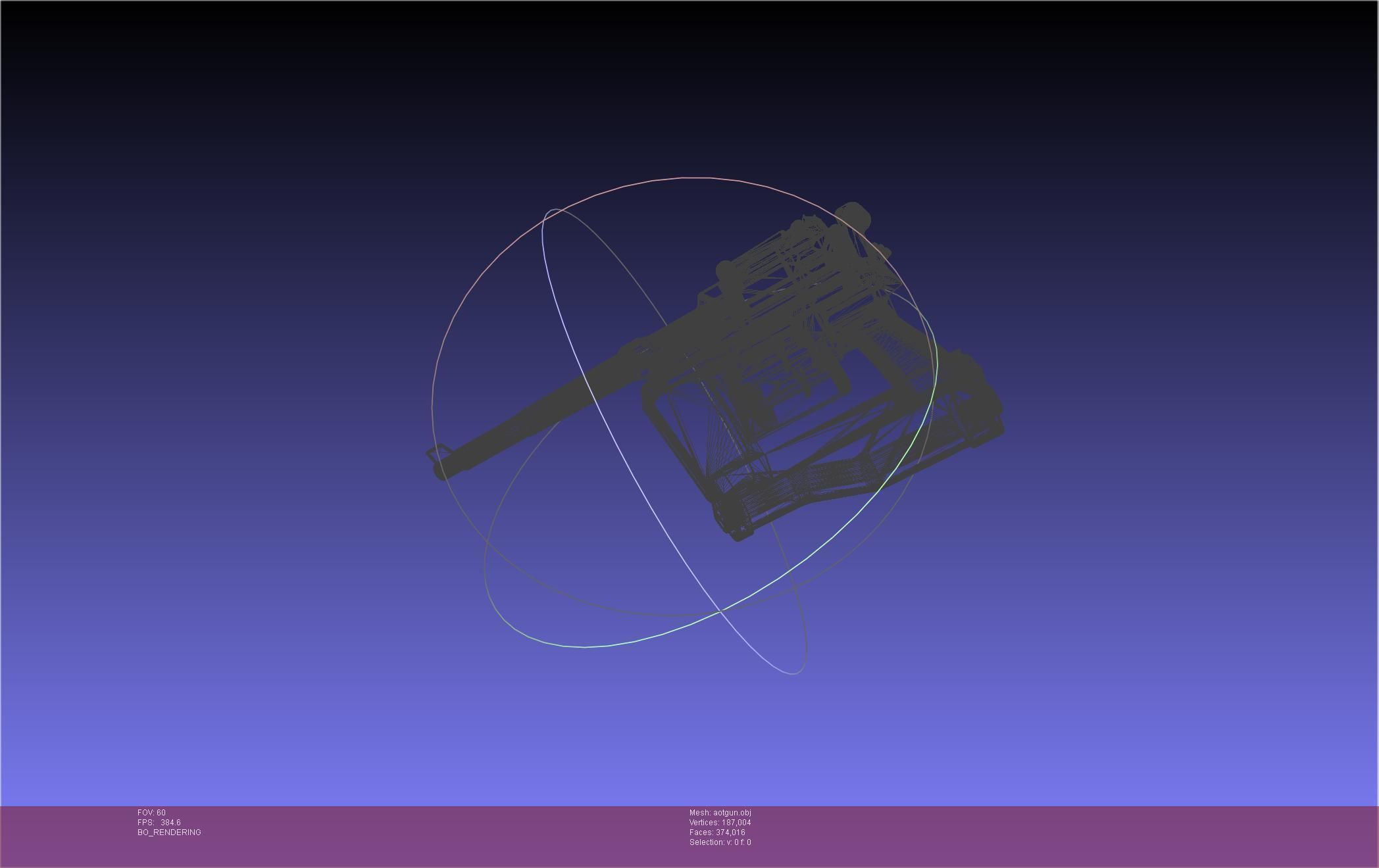 Attack On Titan Season 4 Gear Gun Handle 3D model_44