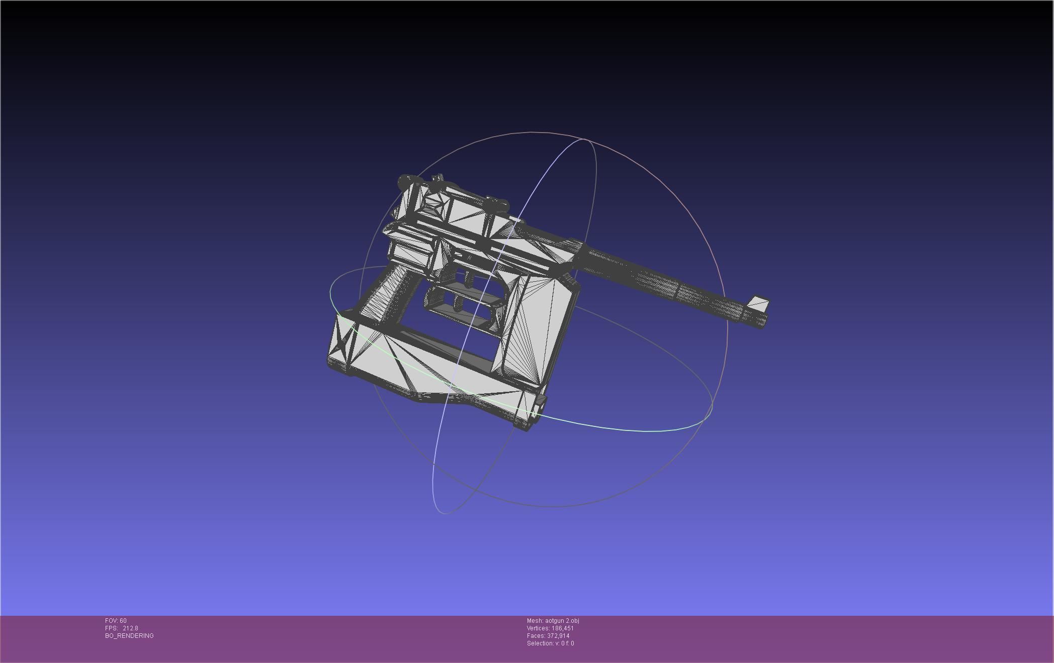 Attack On Titan Season 4 Gear Gun Handle 3D model_87